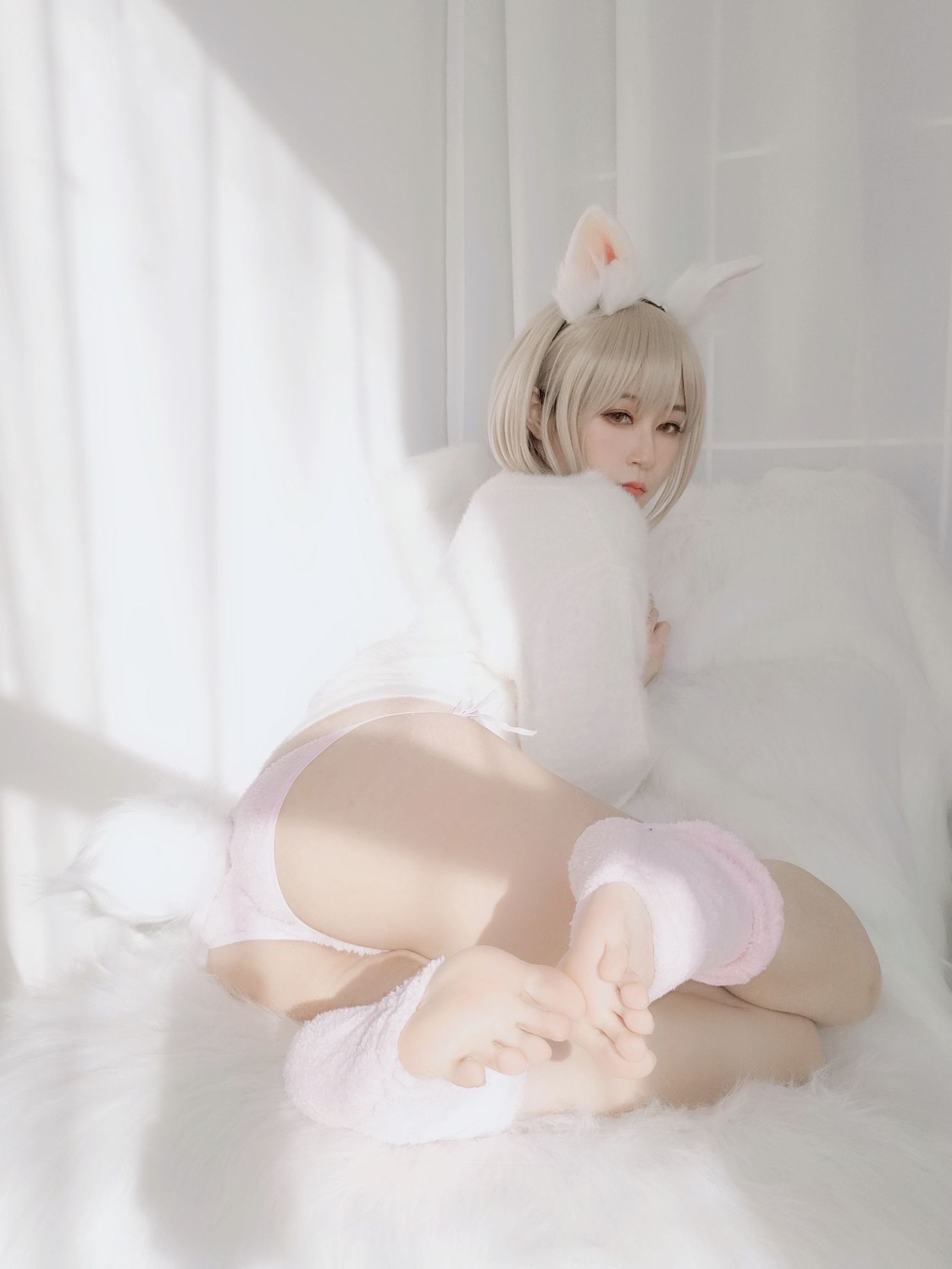 Coser小姐姐白銀 小白兔