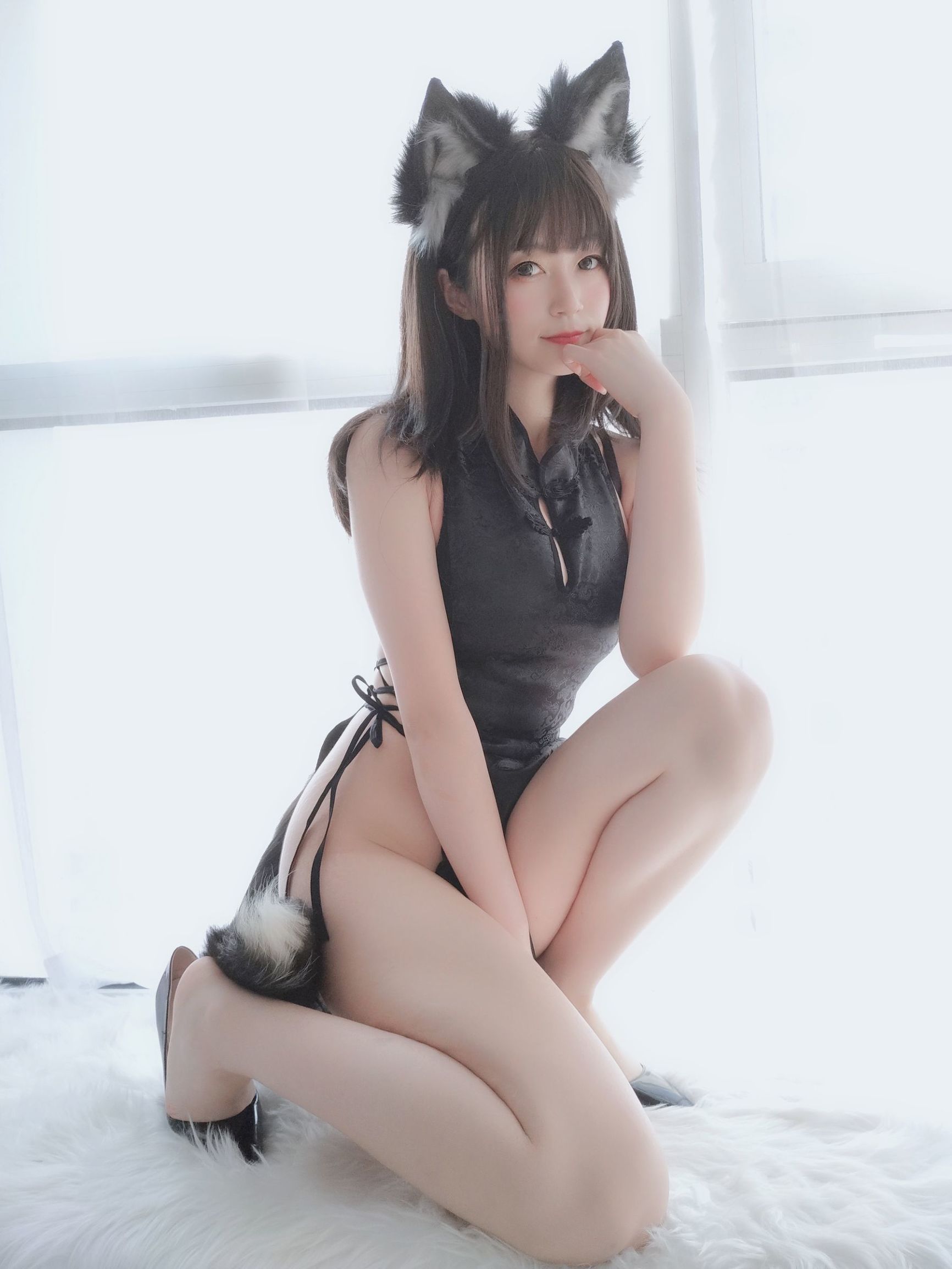 科瑟小姐姐白銀 小黑狼