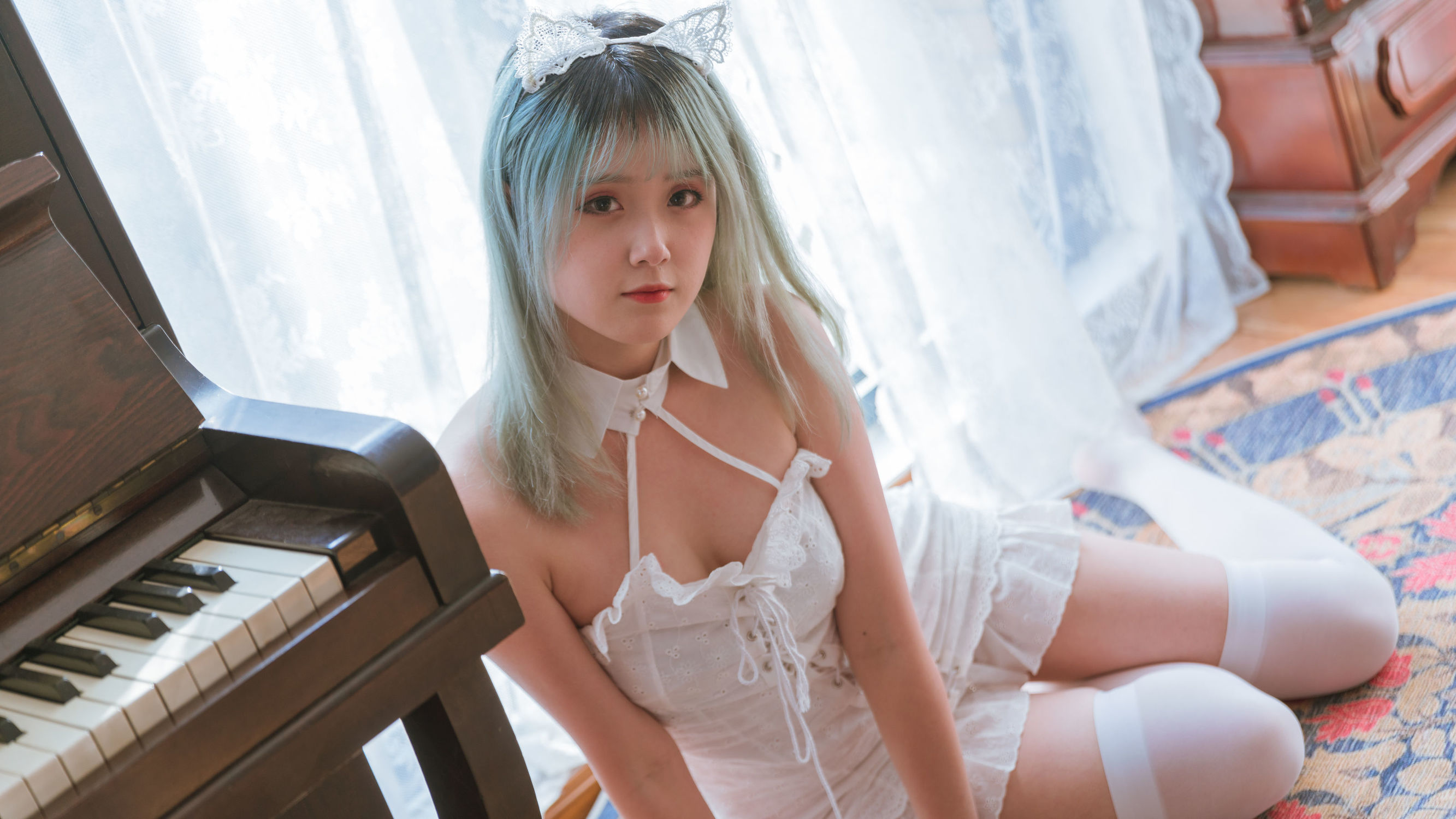 Coser Miss Akisoso Qiu Chuchu Retro