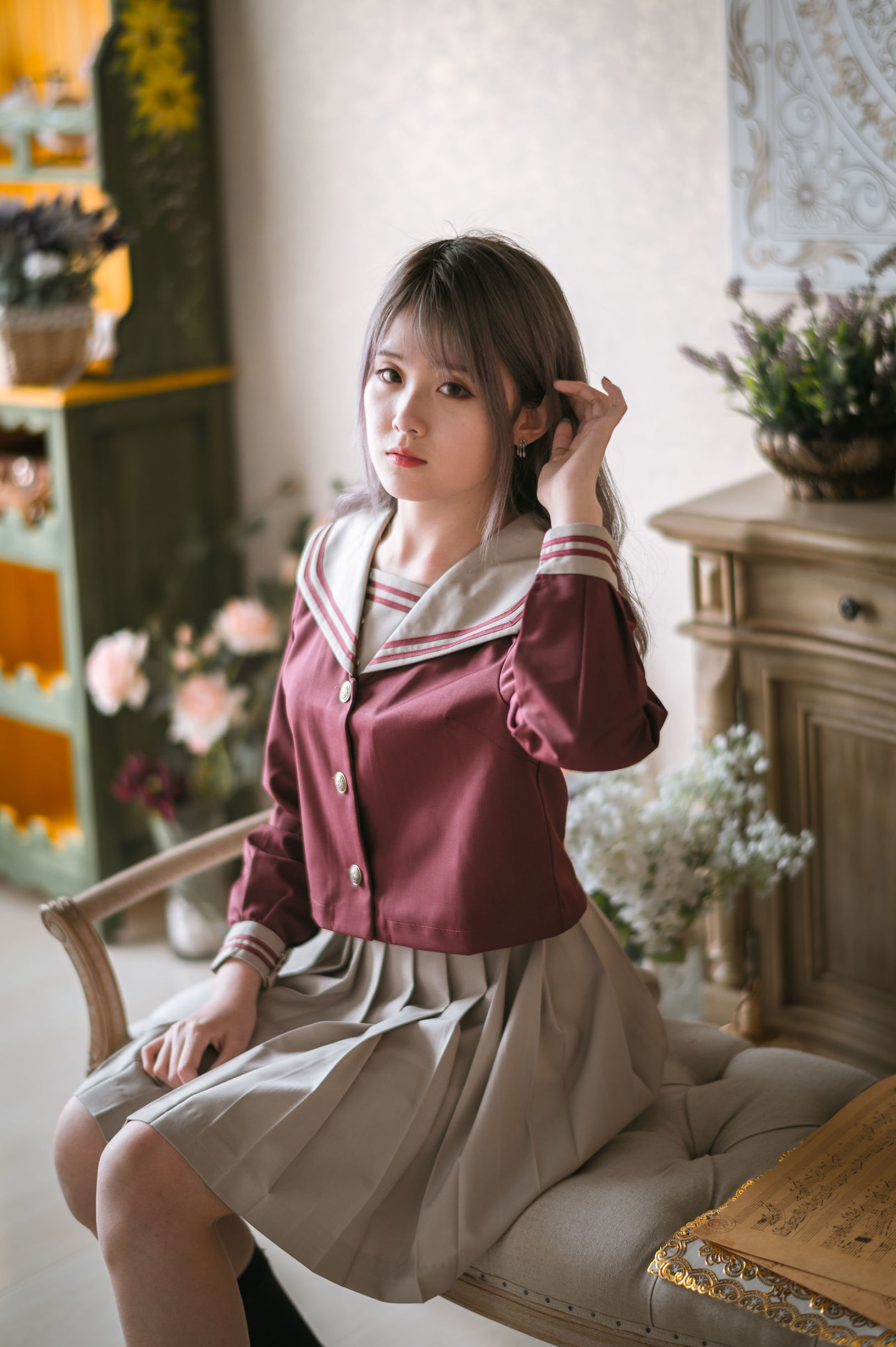 Coser tiểu thư Akisoso Thu Chuchu Zai Kou 2