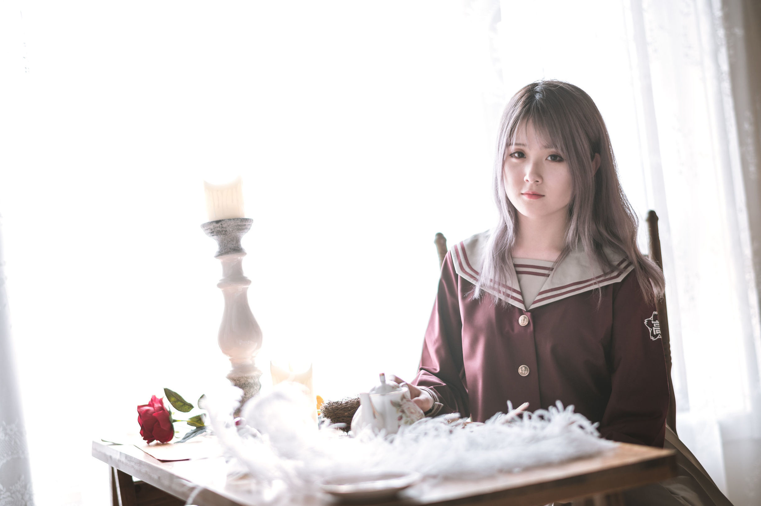 Coser Miss Akisoso Qiu Chuchu Zhai Kou 2
