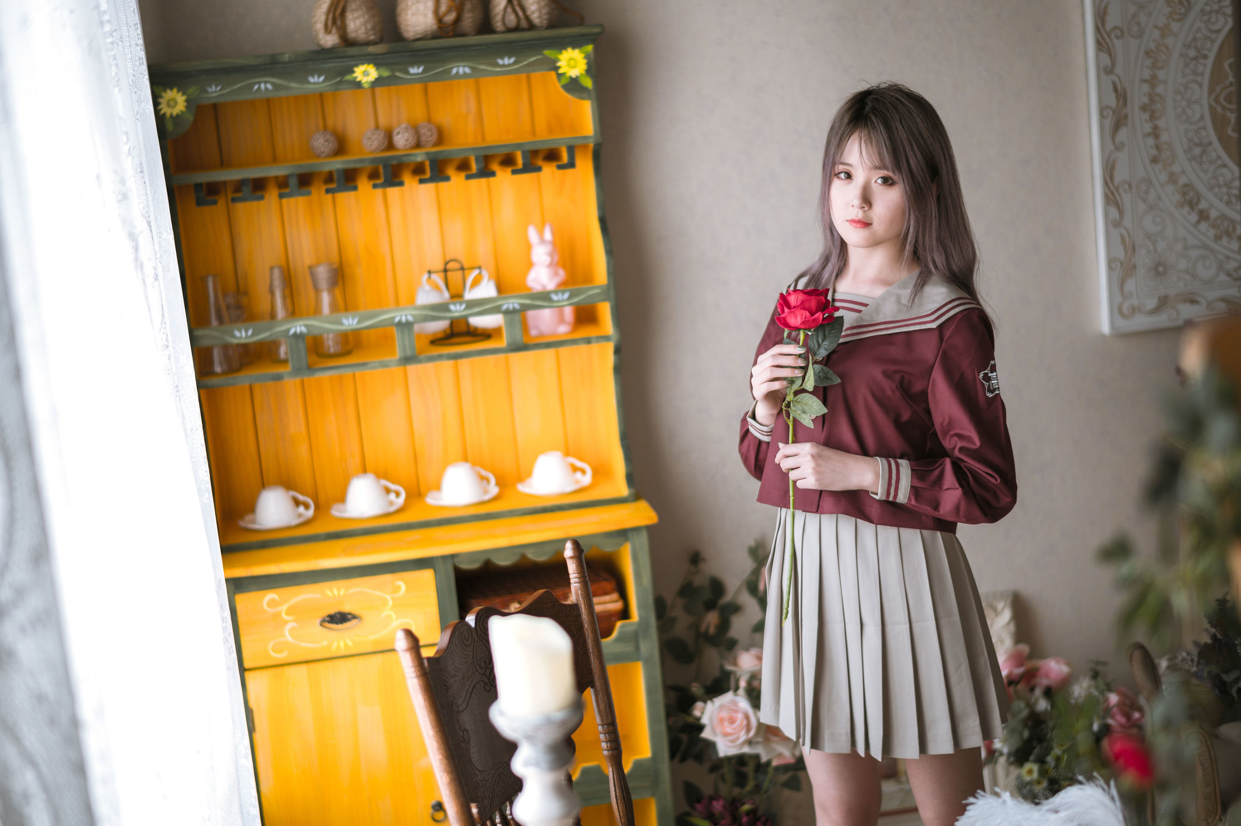 Coser tiểu thư Akisoso Thu Chuchu Zai Kou 2