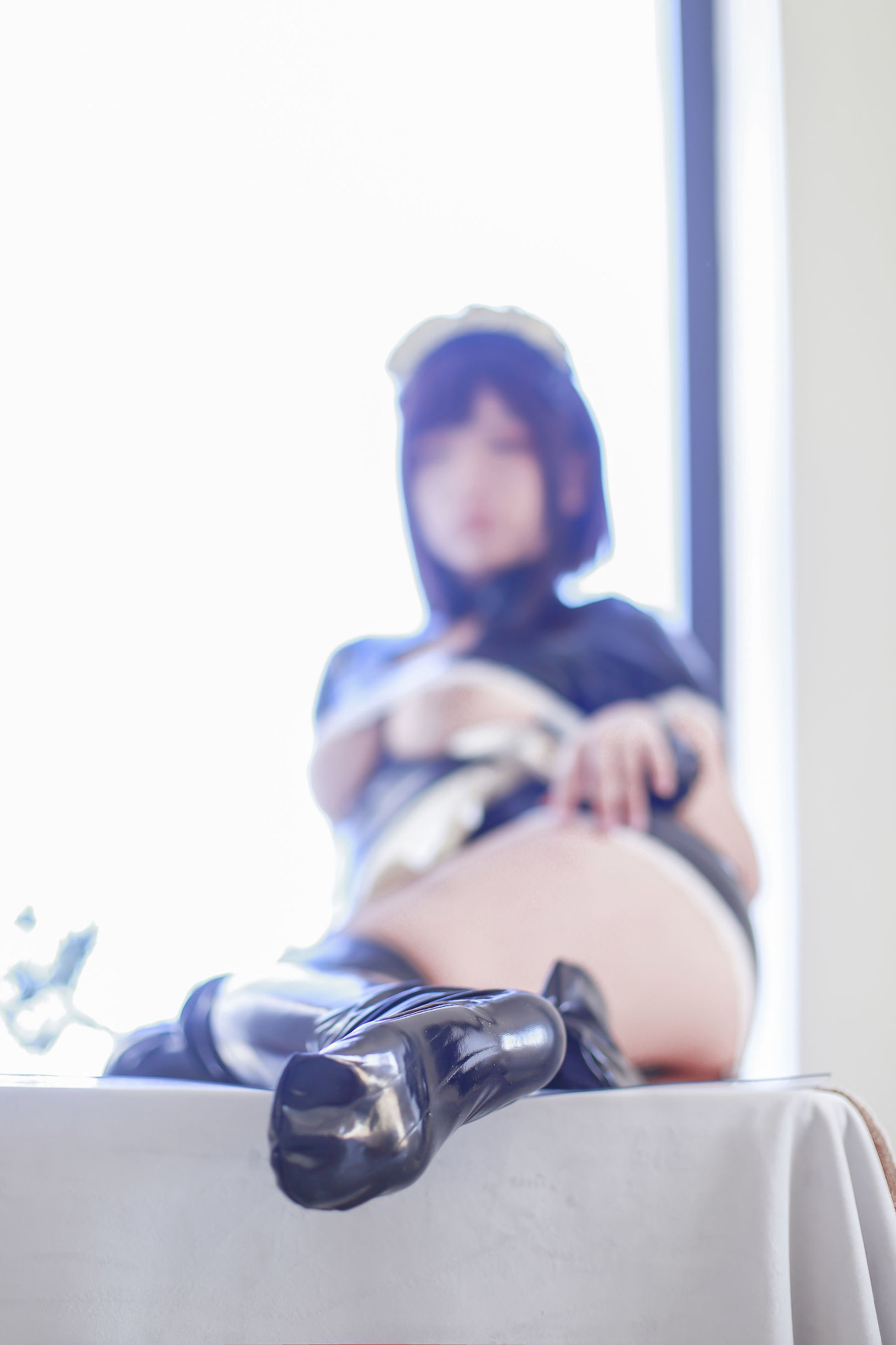 Cosplay Ri Nai Jiao Half-Breast Maid