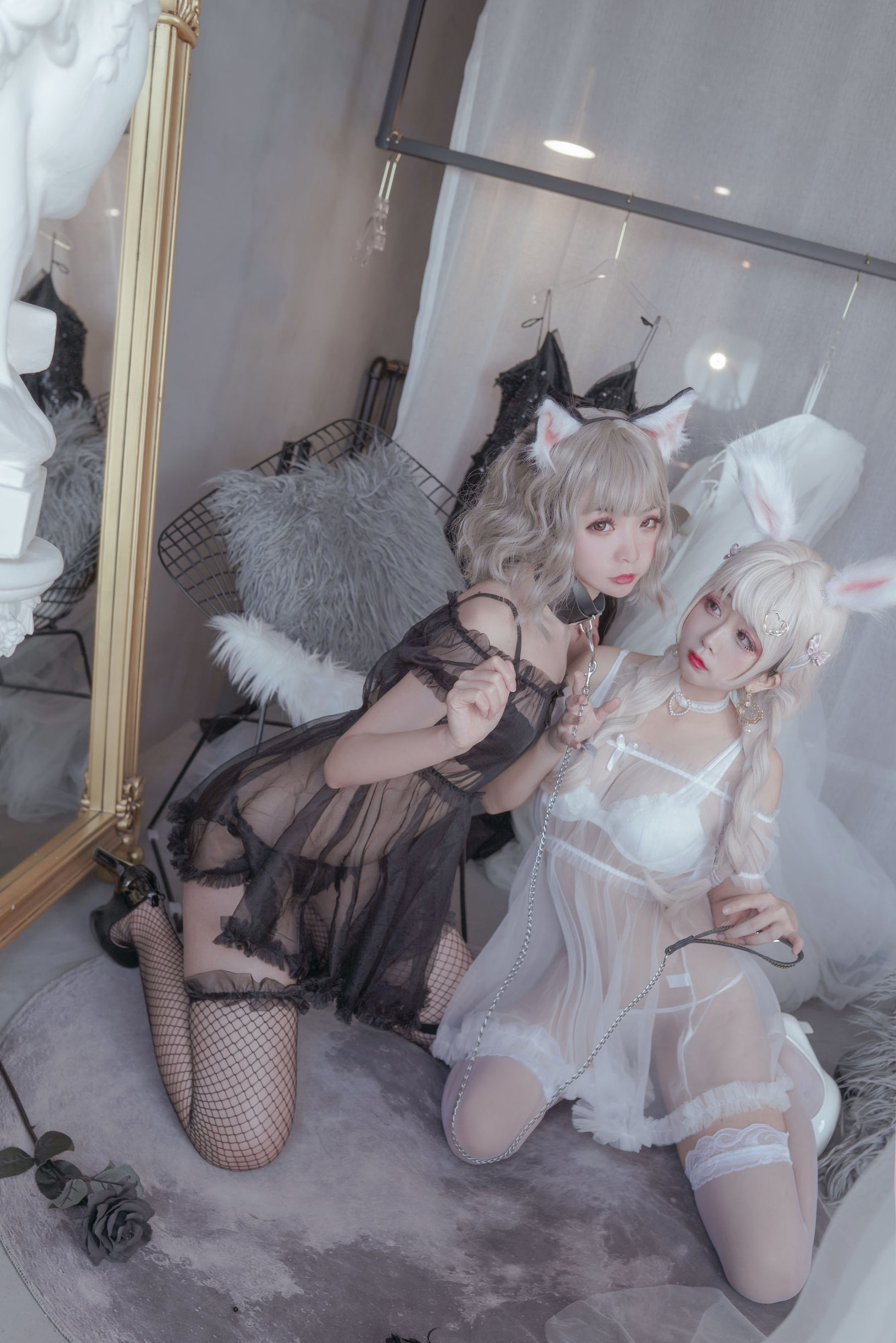 コスプレ リナキョウ 猫と兎