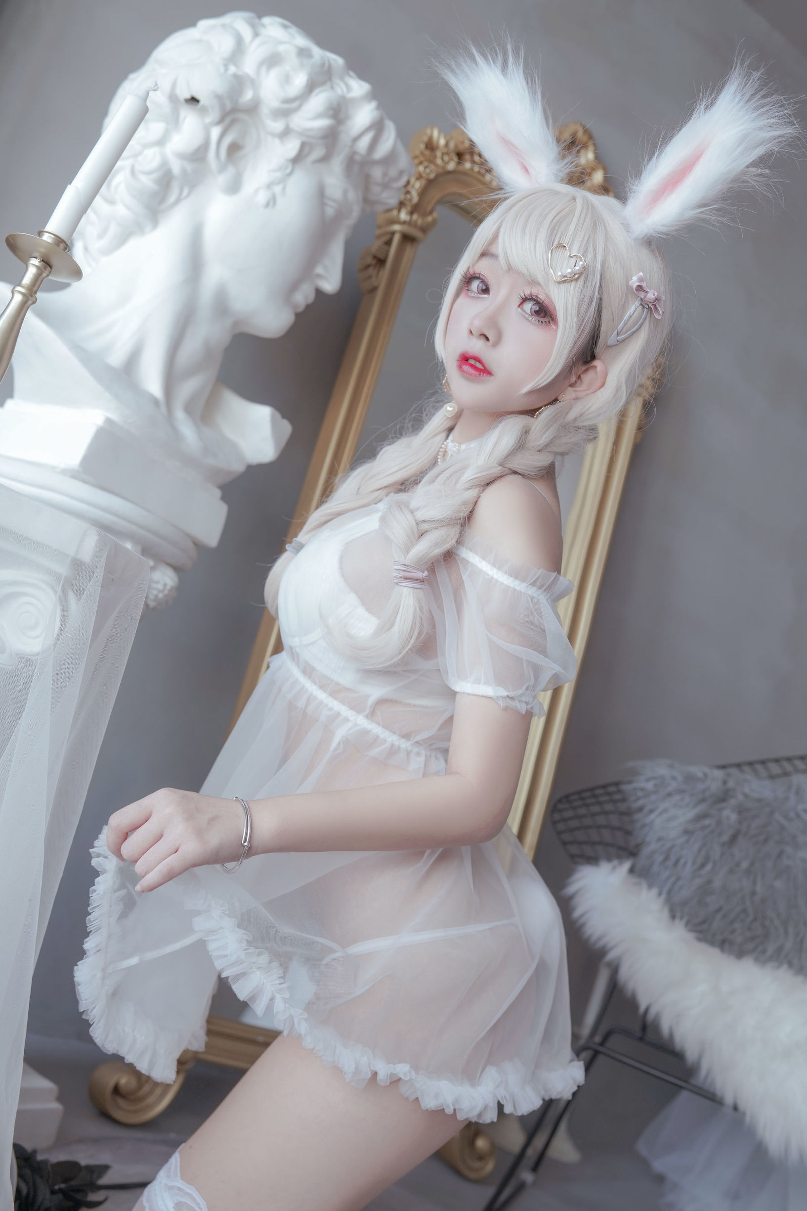 Cosplay Nhật Nại Giao Mèo và Thỏ
