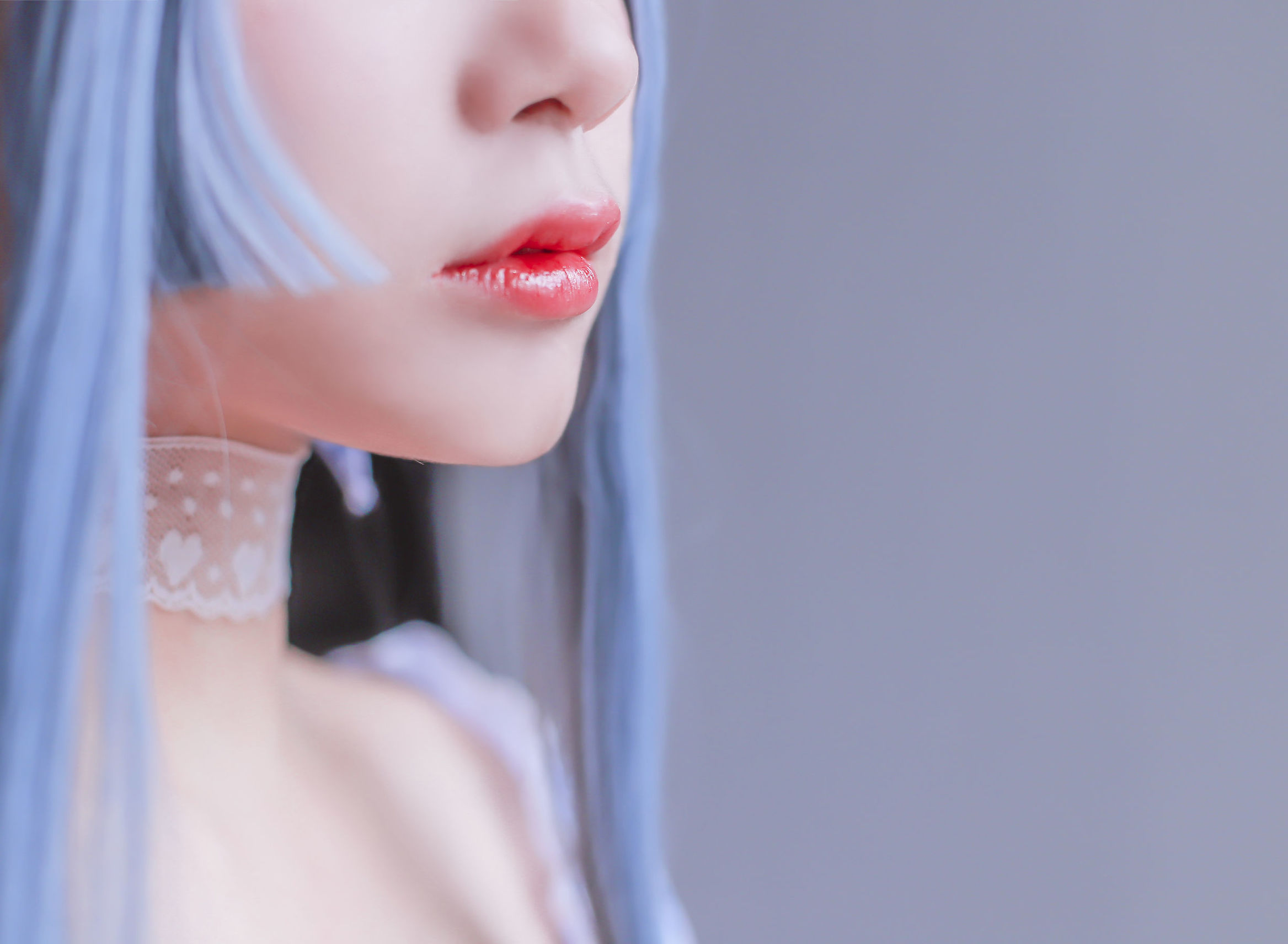 Cosplay日奈嬌 藍色女僕