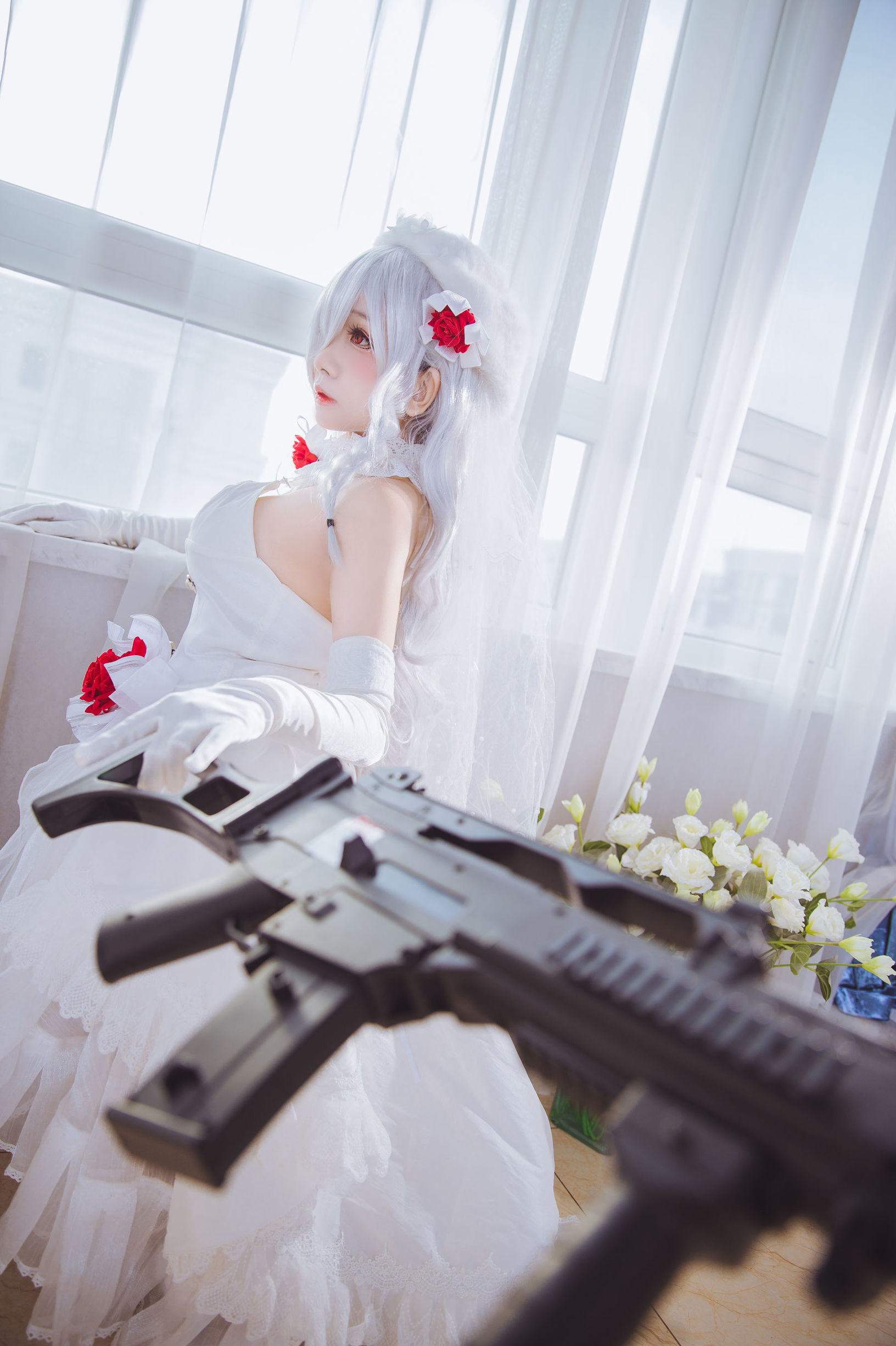 Cosplay Ri Nai Jiao g36c Formal Dress