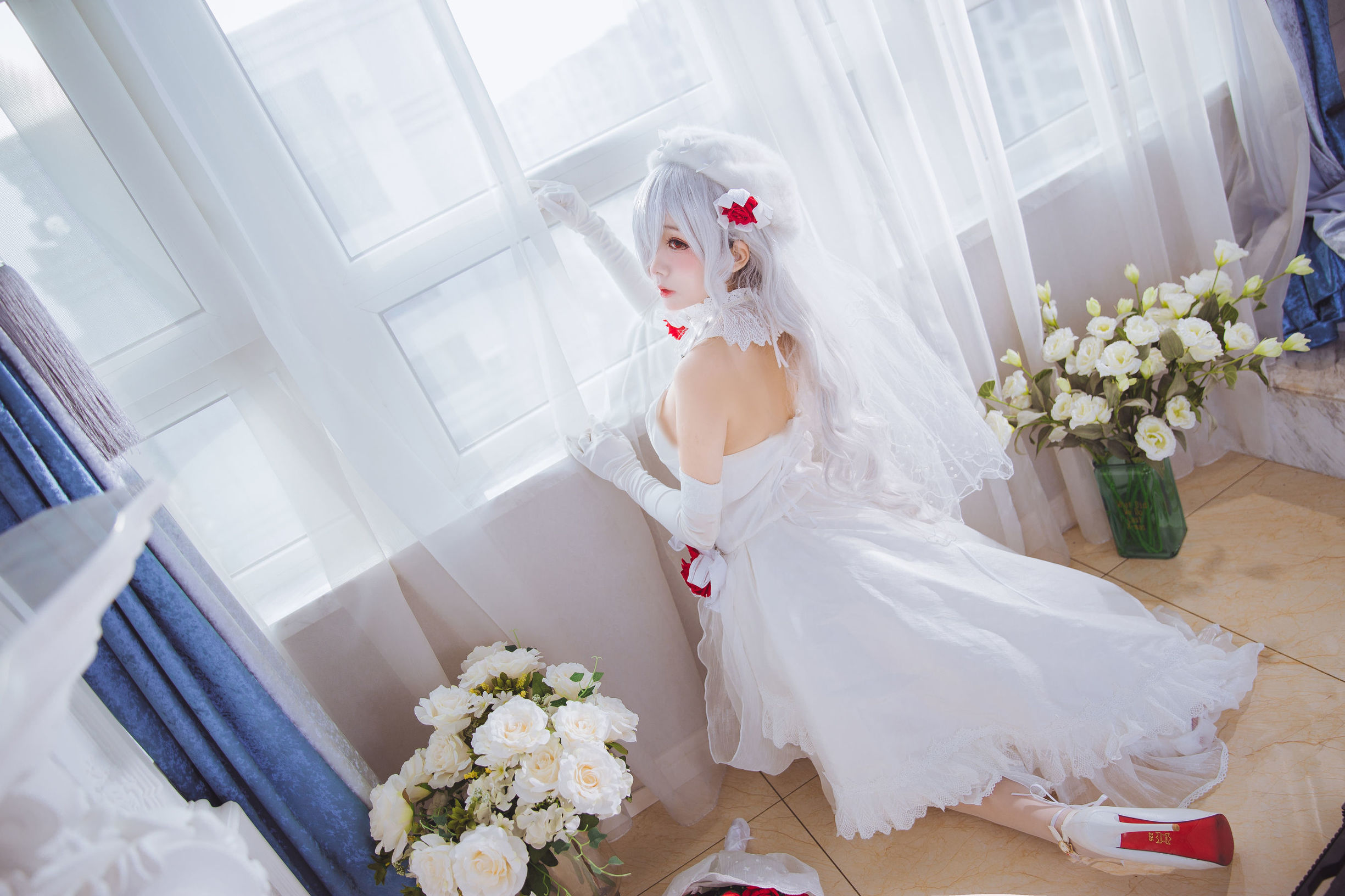 Cosplay Ri Nai Jiao g36c Formal Dress
