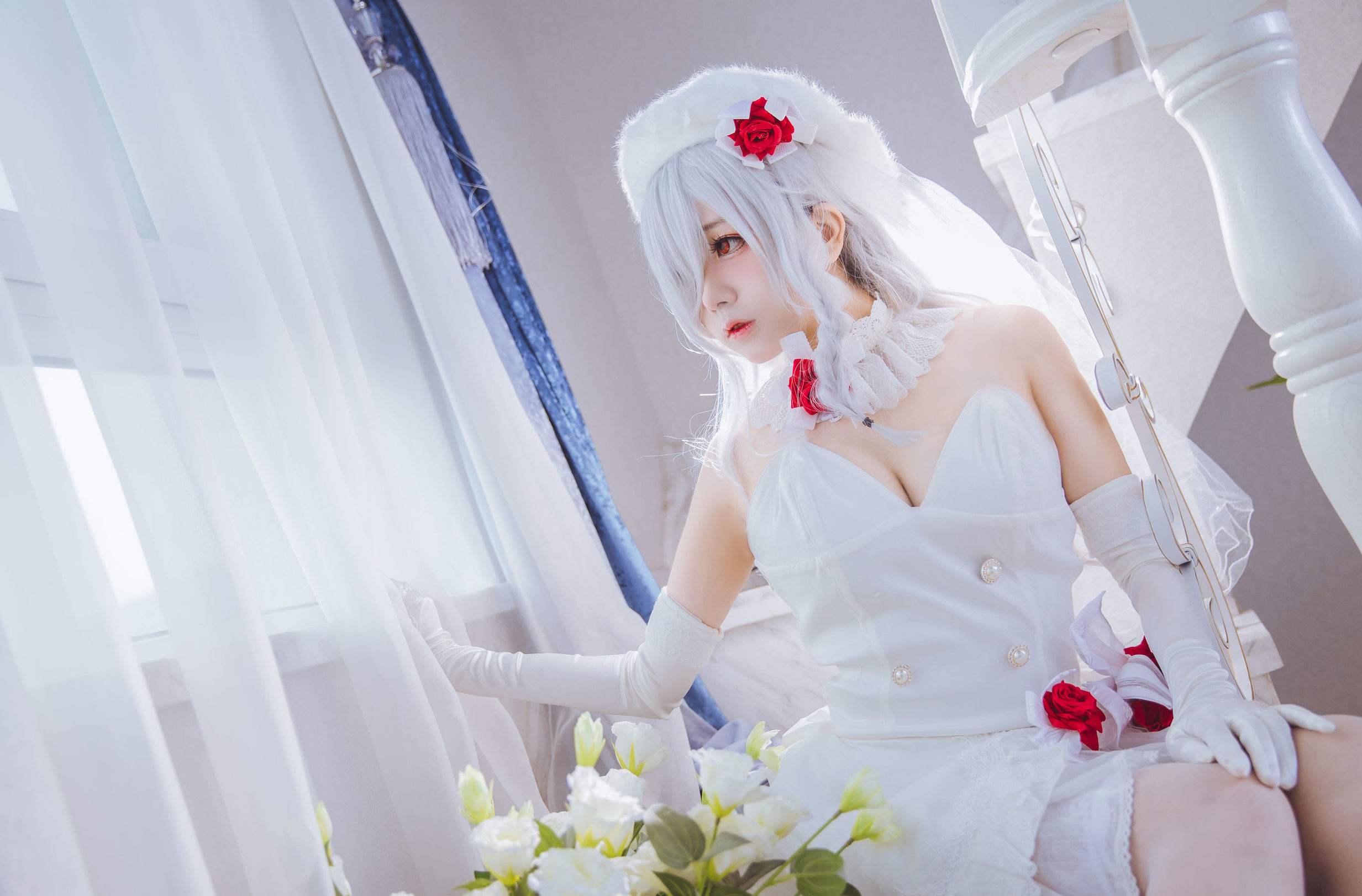 Cosplay Nhật Nại Giao g36c lễ phục
