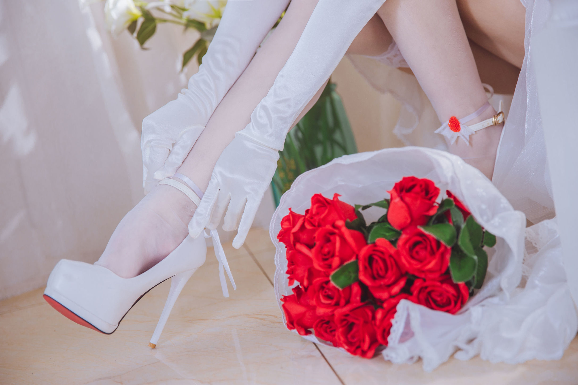 Cosplay Nhật Nại Giao g36c lễ phục