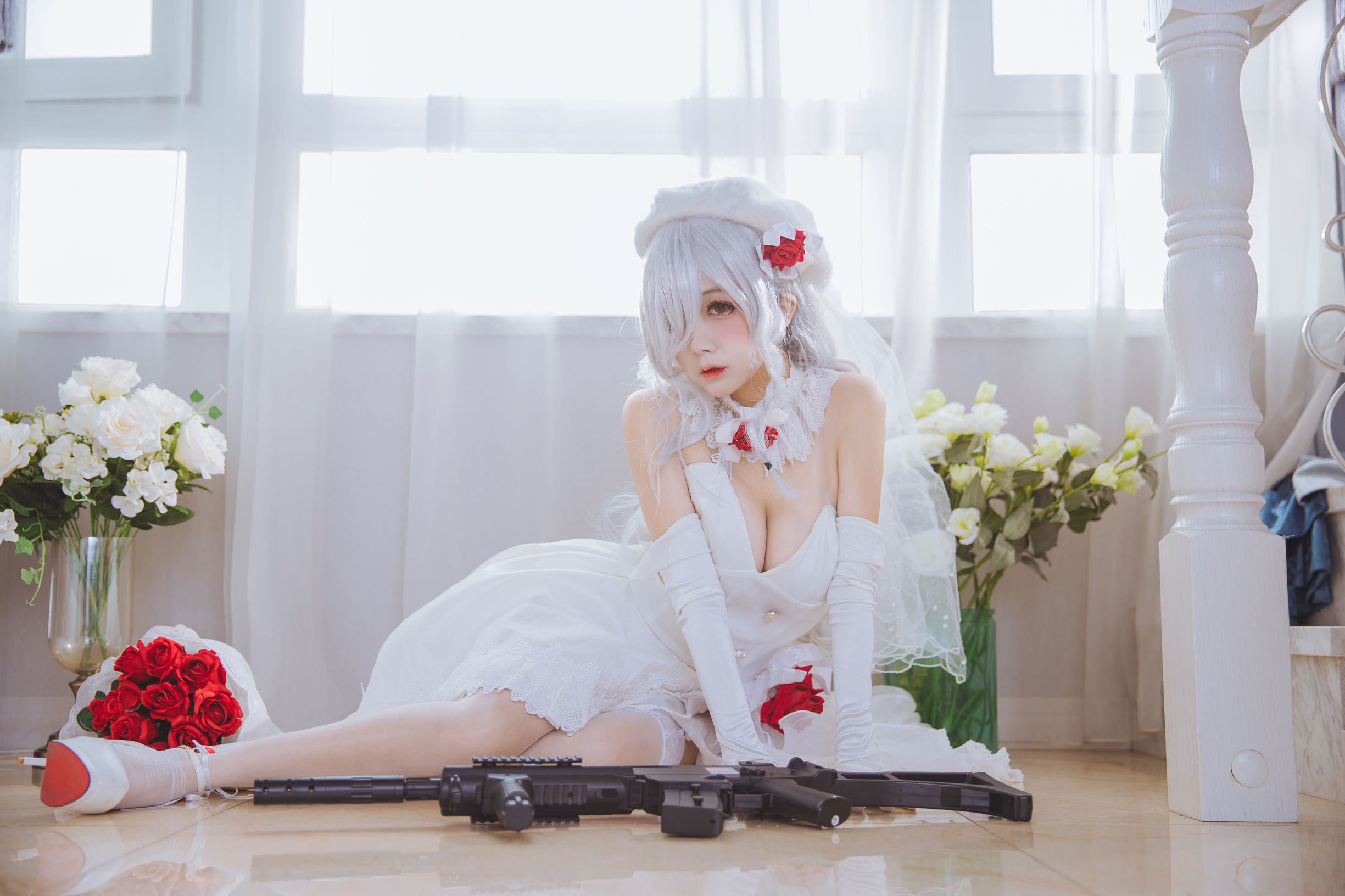 Cosplay Ri Nai Jiao g36c Formal Dress