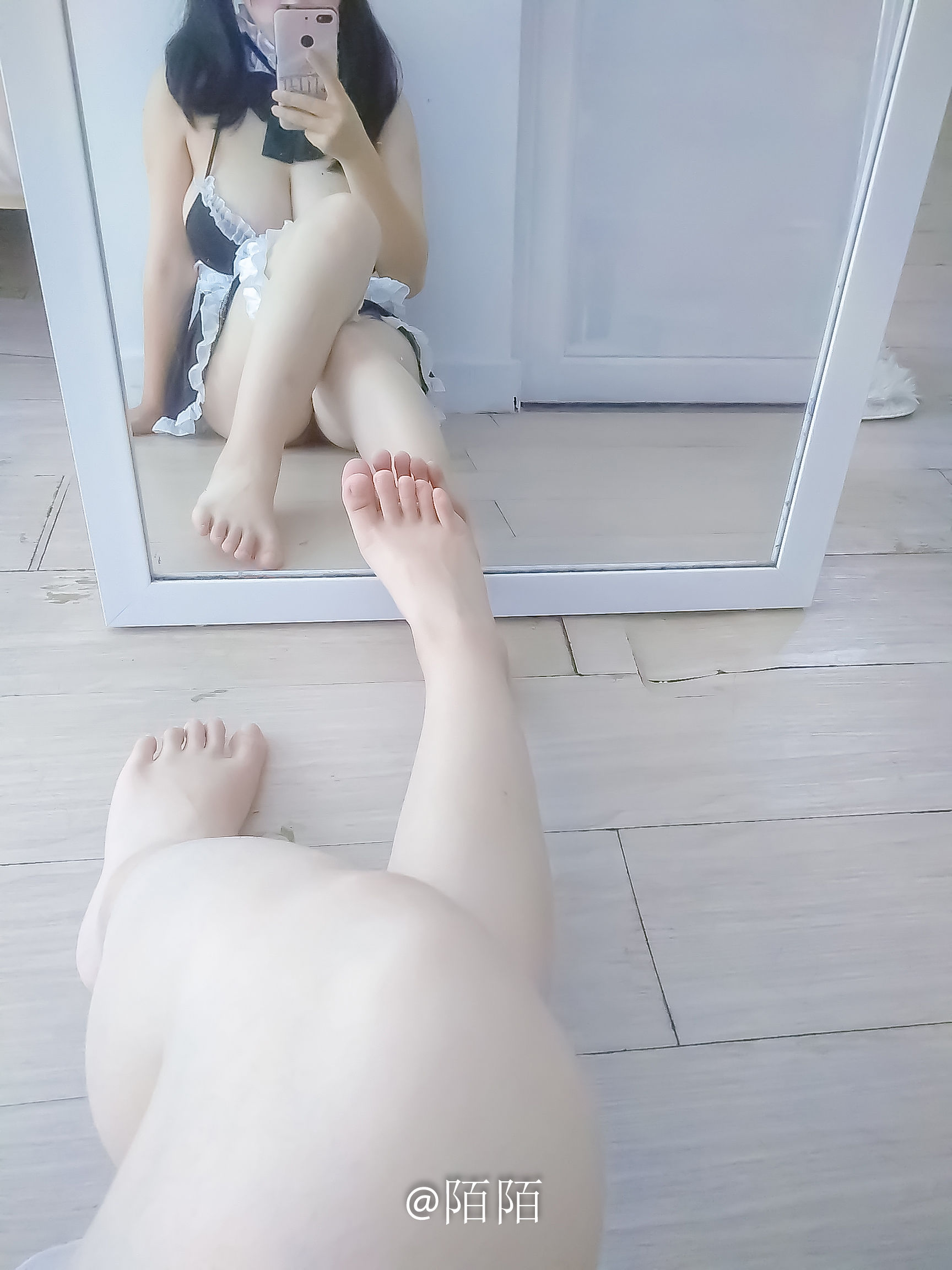 コスプレ美女シャオモモ メイド