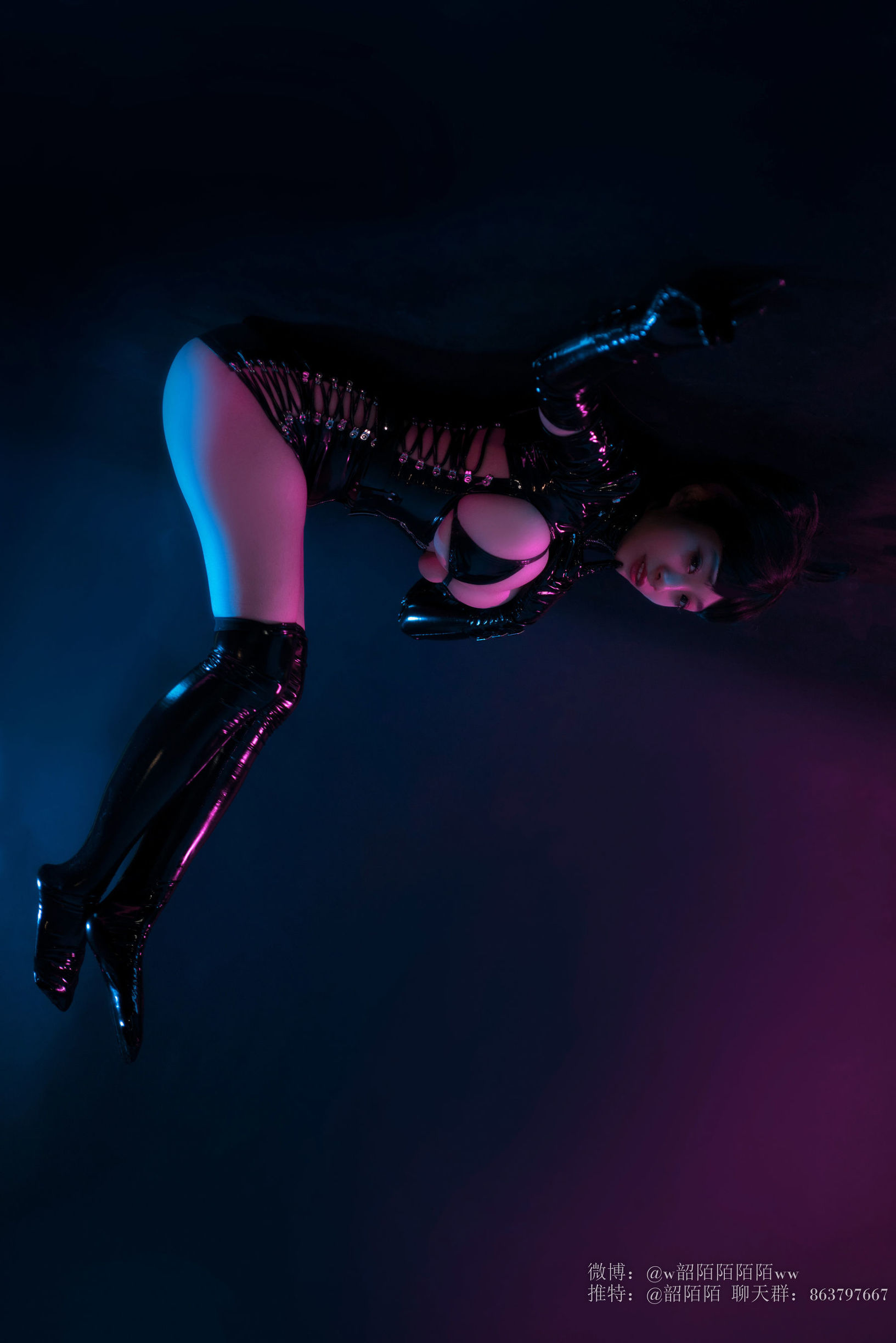Cosplay mỹ nữ Shao Mặc Mặc Y tá Hắc ám