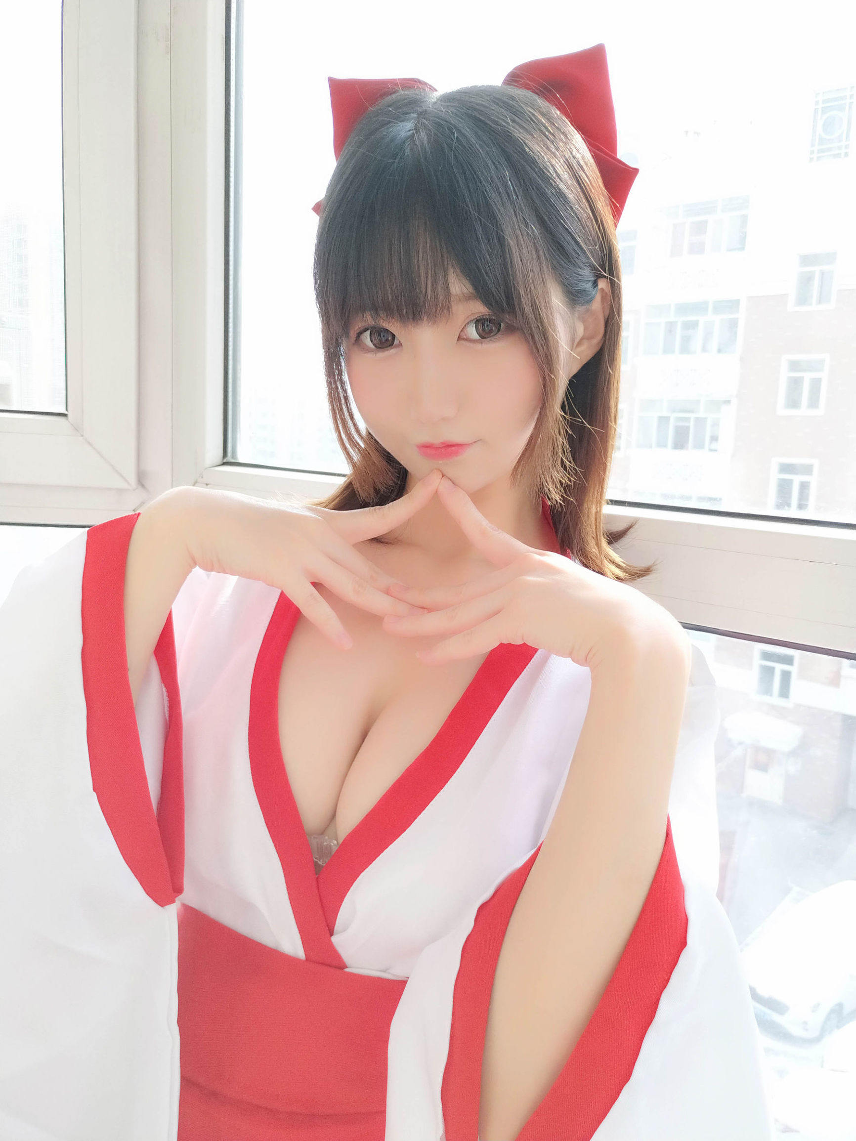 ナギサ魔物喵[fantia] かわいい巫女さん