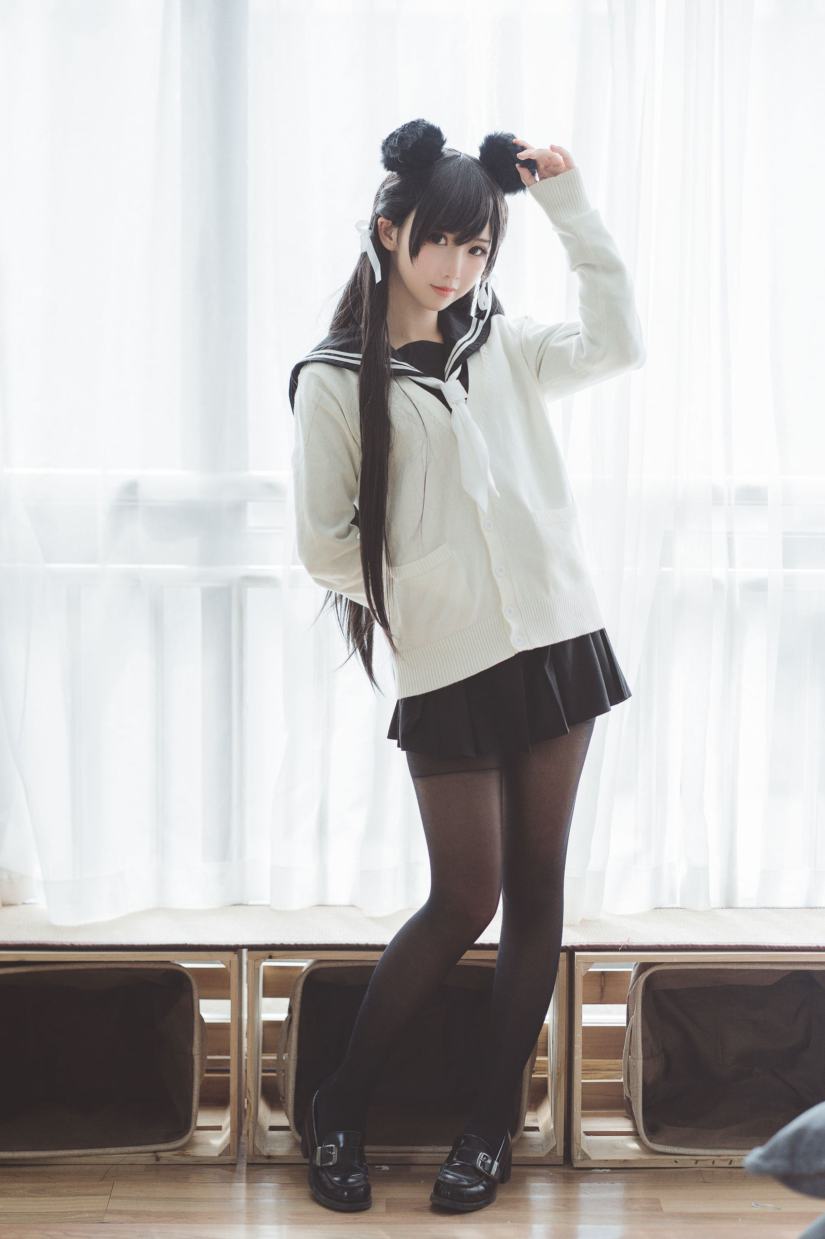 Cosplay Photos] Cute Popular Coser Mianbing Xianer - Uniform Atago