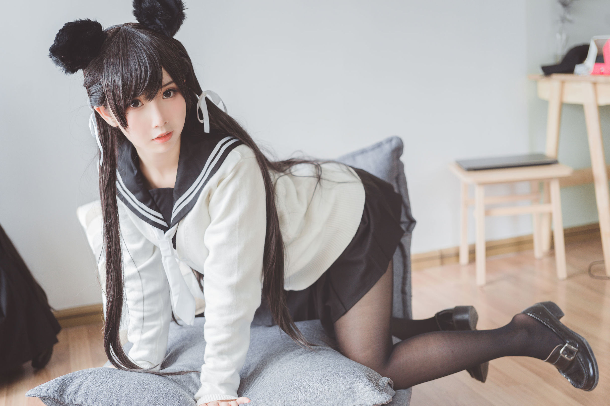 Cosplay寫真] 可愛人氣Coser面餅仙兒 - 制服愛宕