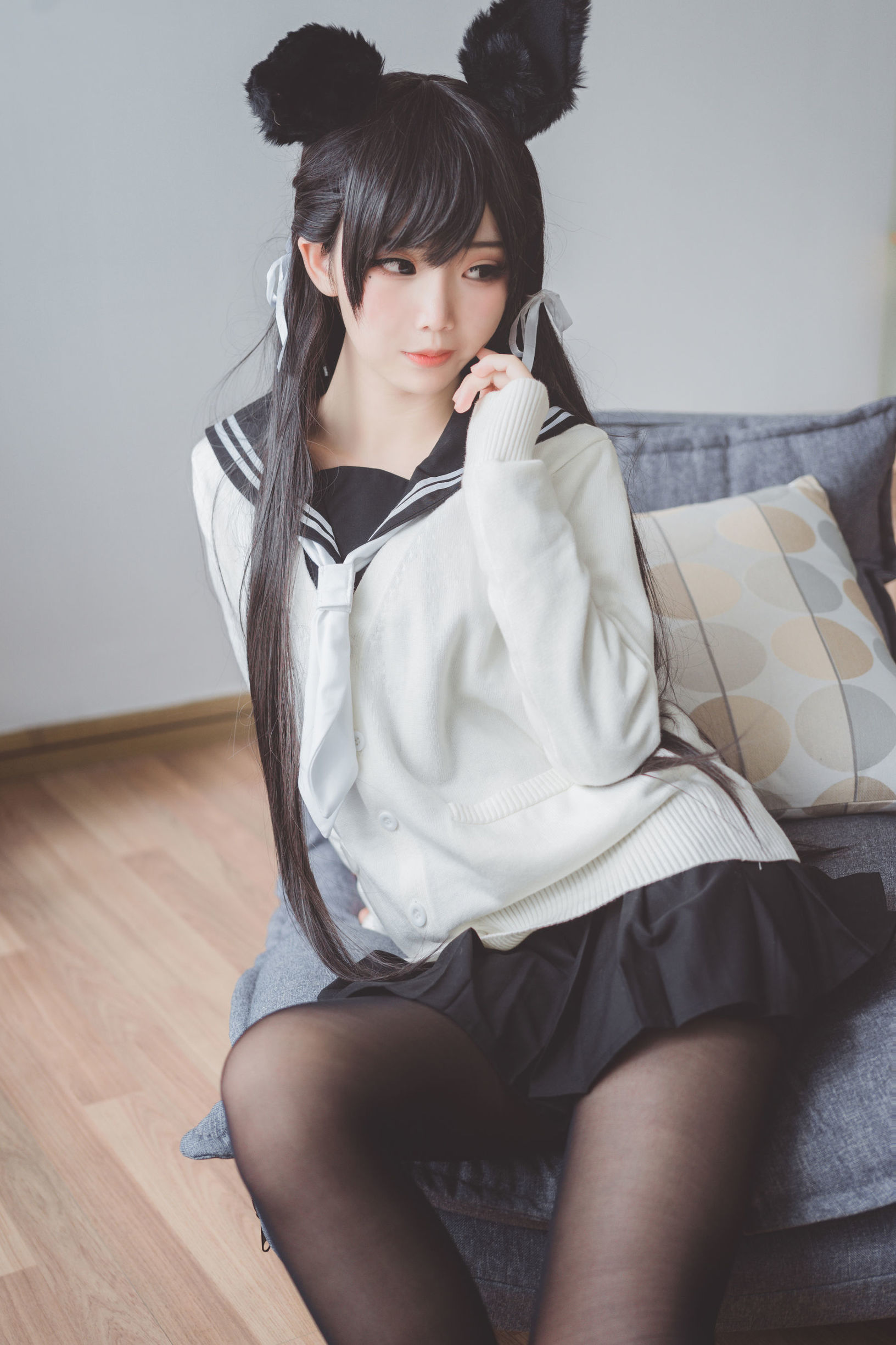 Cosplay寫真] 可愛人氣Coser面餅仙兒 - 制服愛宕