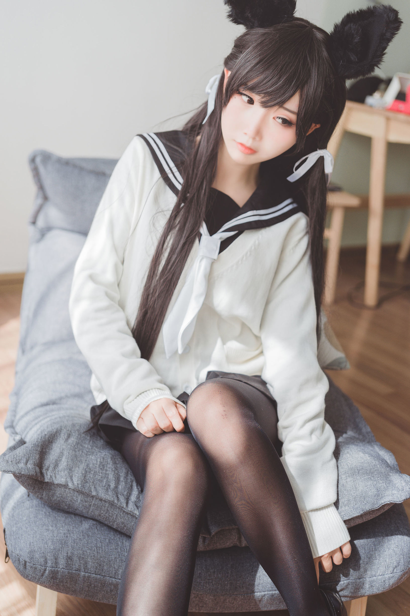 Cosplay寫真] 可愛人氣Coser面餅仙兒 - 制服愛宕