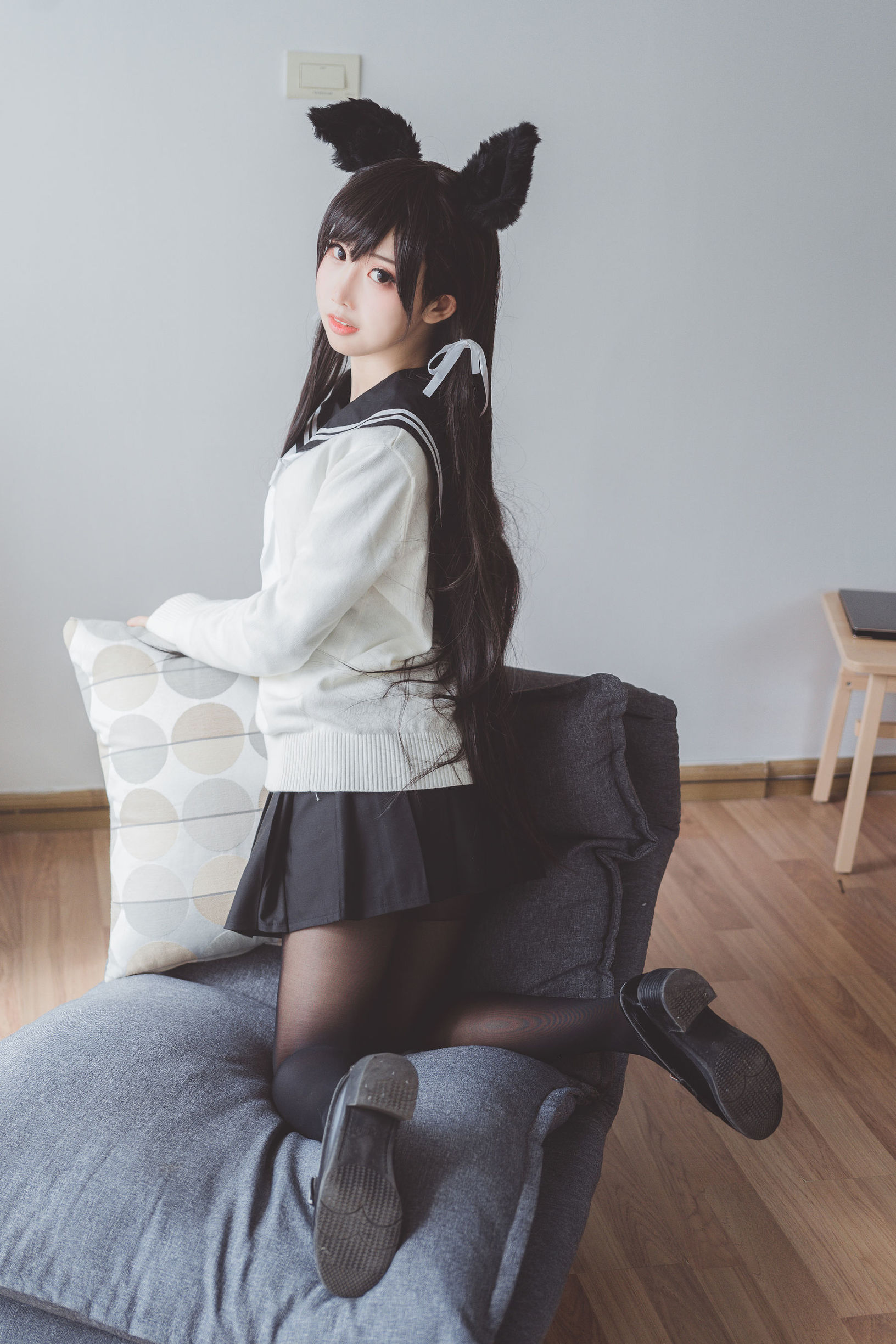 Cosplay寫真] 可愛人氣Coser面餅仙兒 - 制服愛宕