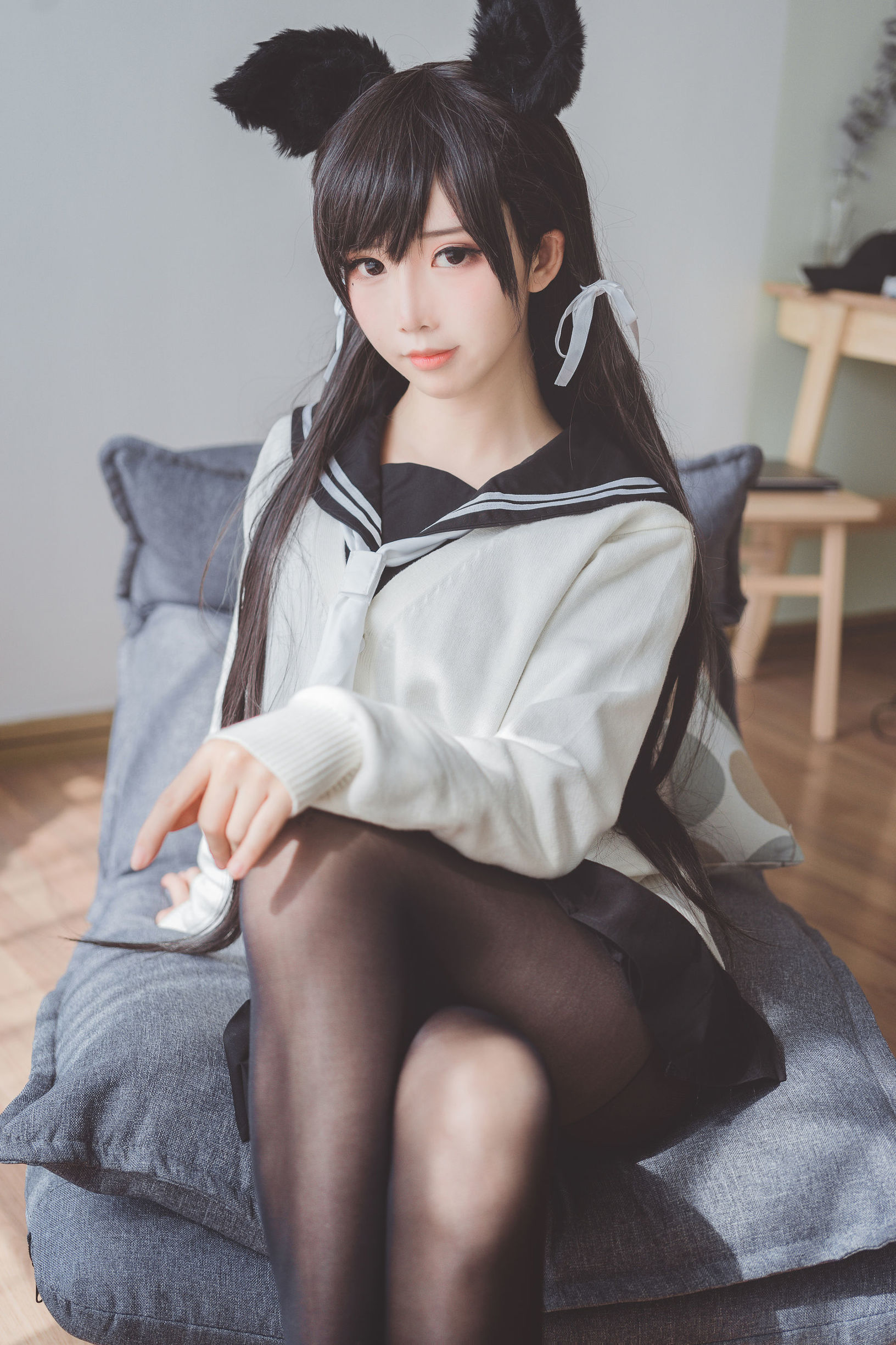 Cosplay寫真] 可愛人氣Coser面餅仙兒 - 制服愛宕