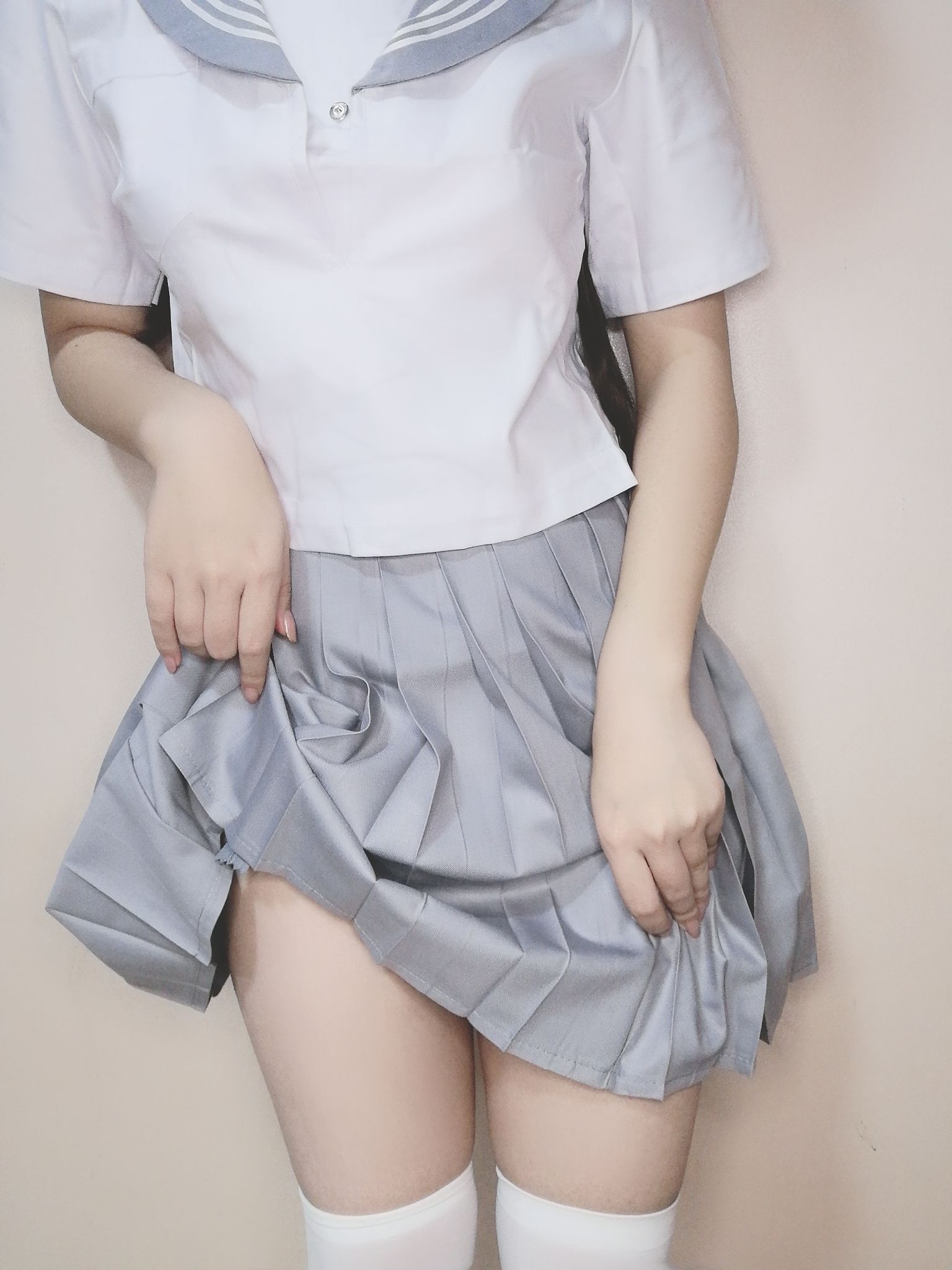Cosplay Photo] Yuyuan Yuko SJ_ - White Silk JK