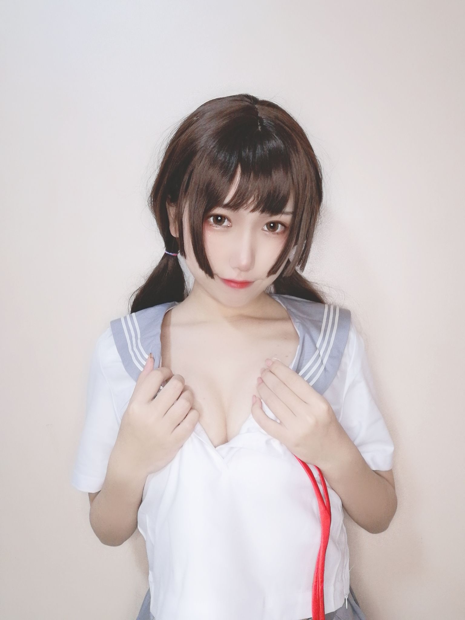 Cosplay Photo] Yuyuan Yuko SJ_ - White Silk JK