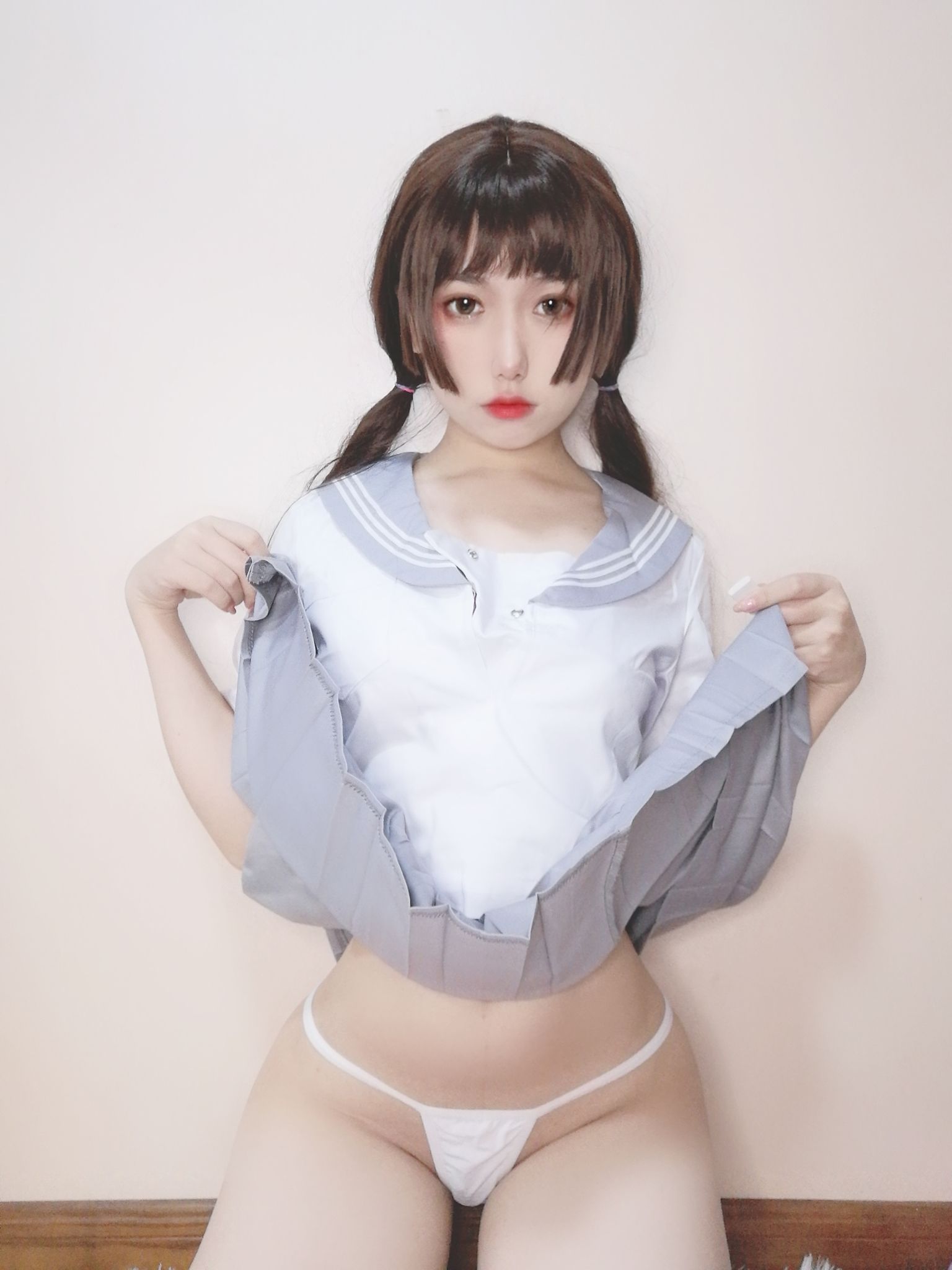 Cosplay Photo] Yuyuan Yuko SJ_ - White Silk JK