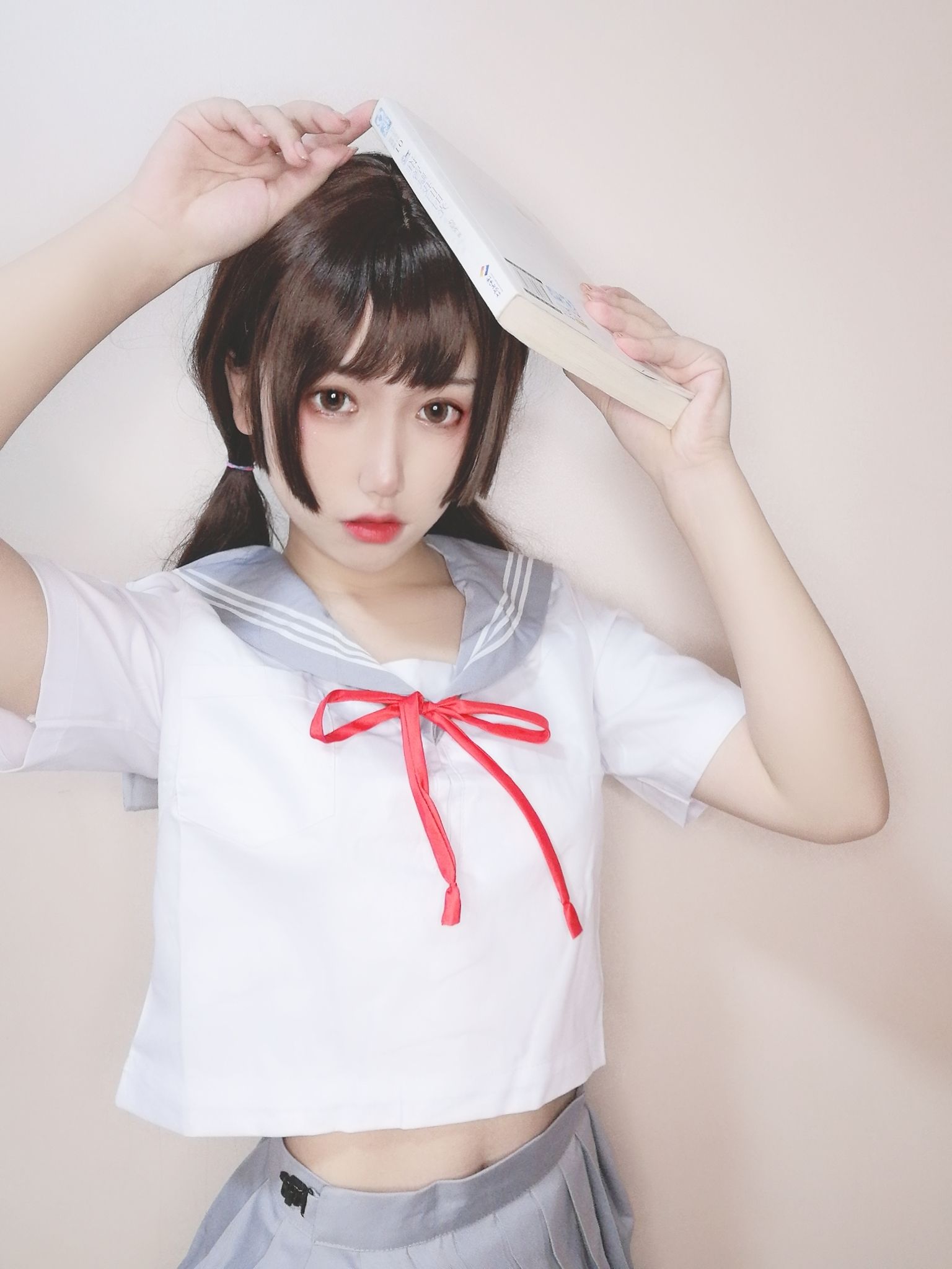 [Cosplay寫真] 芋圓侑子SJ_ - 白絲jk