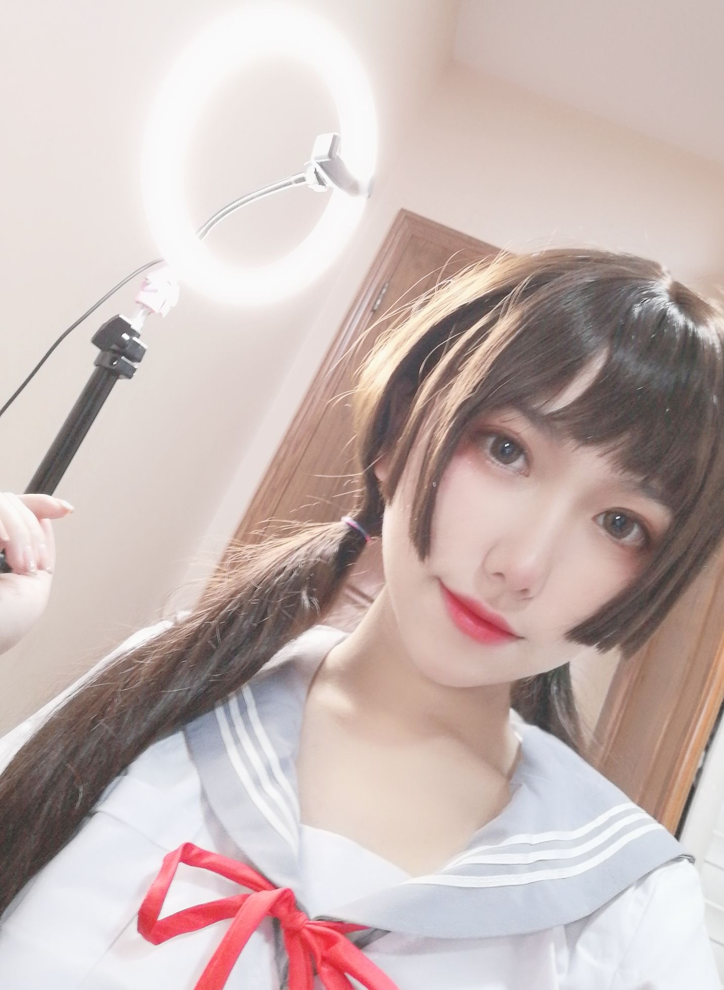 [Cosplay寫真] 芋圓侑子SJ_ - 白絲jk