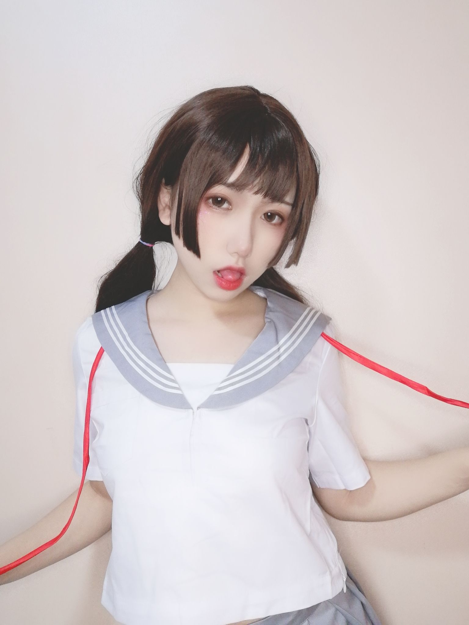 Cosplay Photo] Yuyuan Yuko SJ_ - White Silk JK