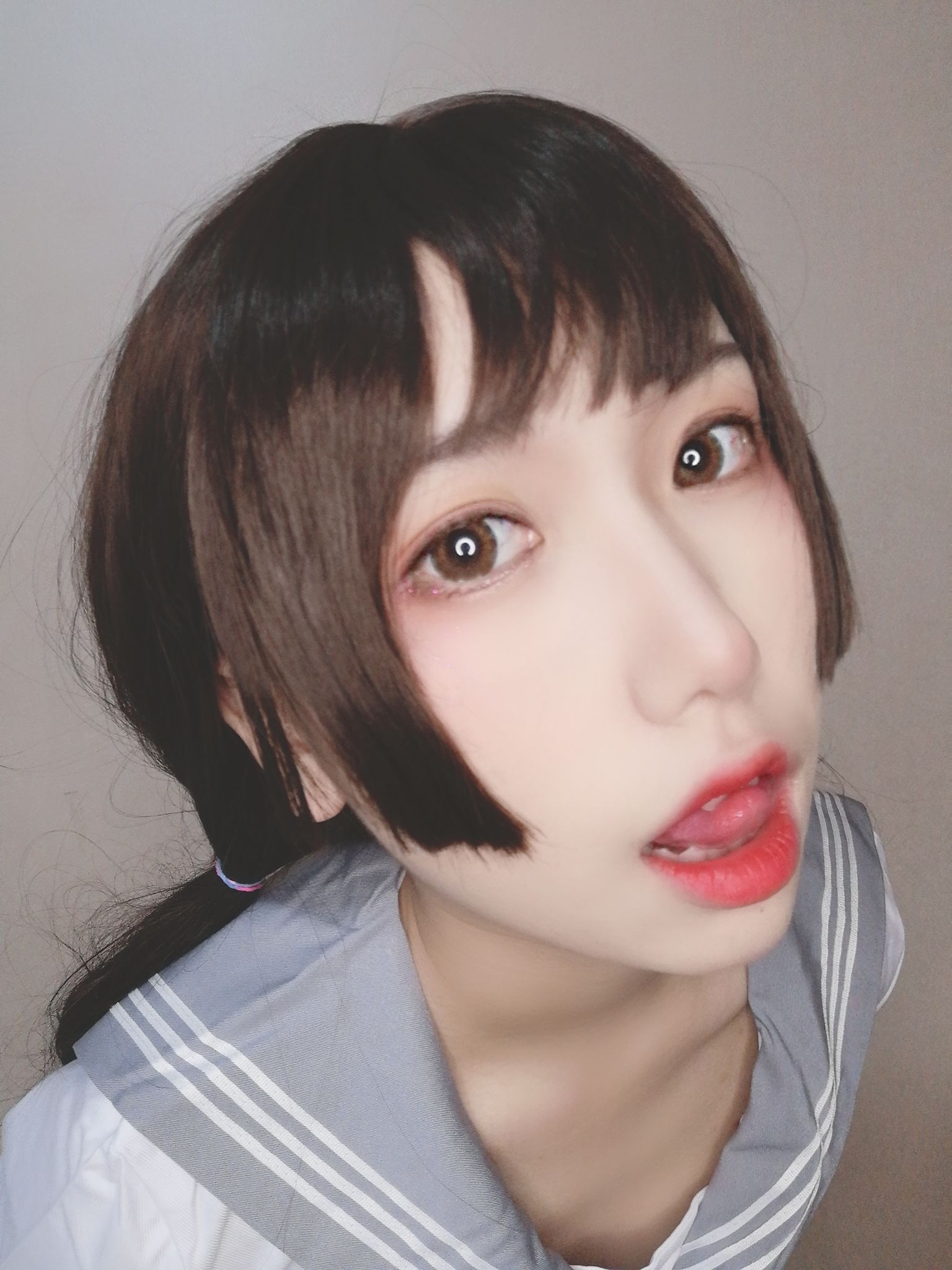 [Cosplay寫真] 芋圓侑子SJ_ - 白絲jk