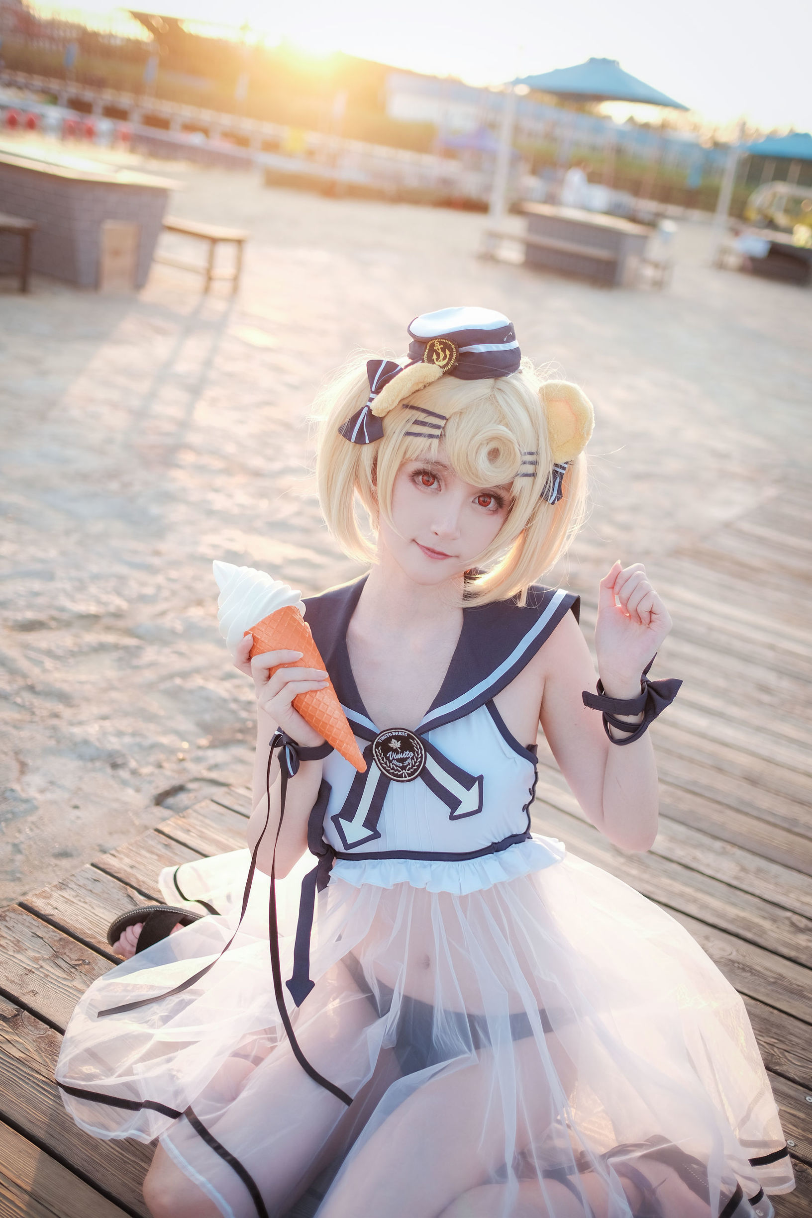 Cosplay 사진] 귀여운 애완동물 블로거 유이 금붕어 - 구미 수영복
