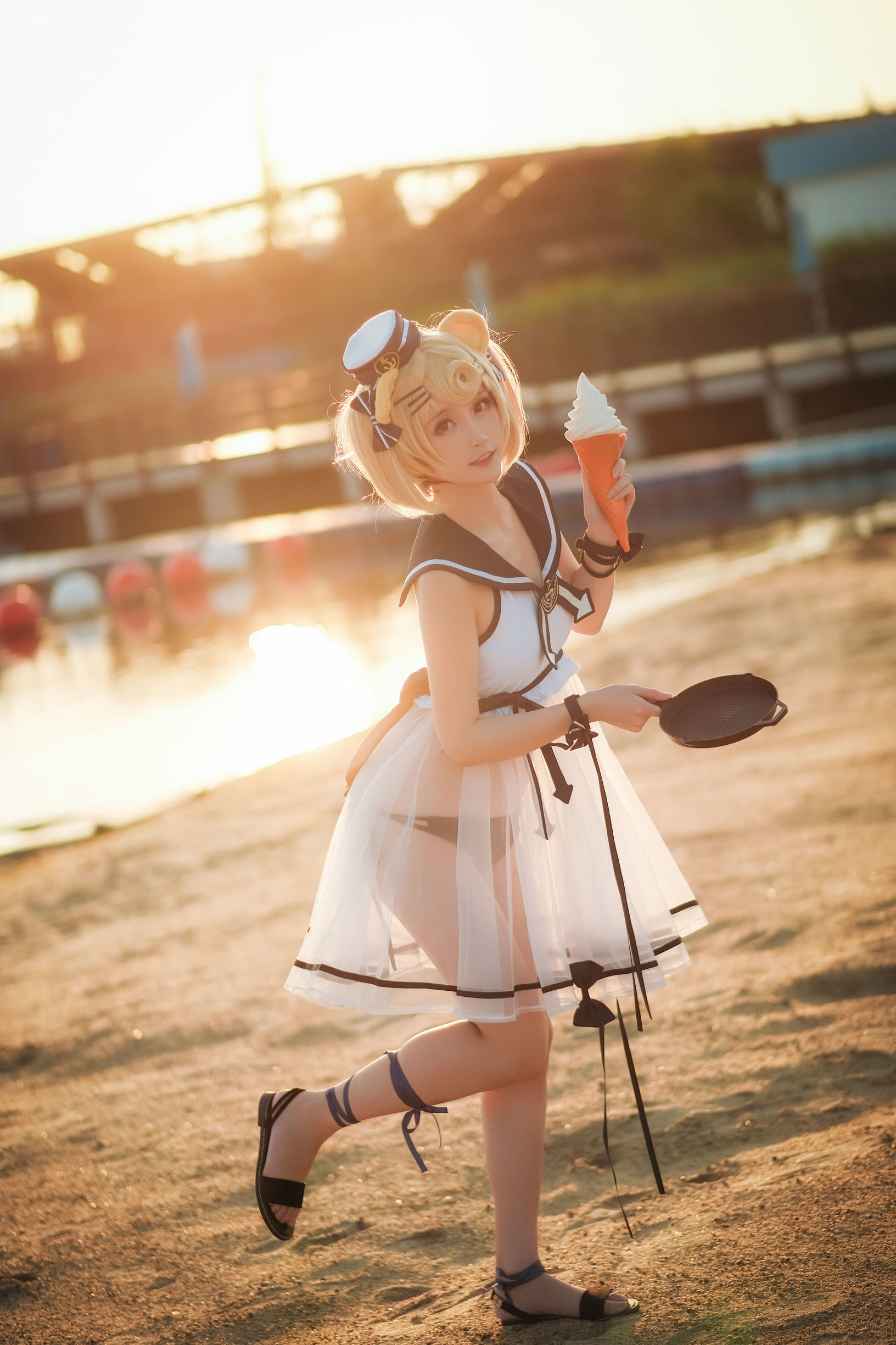 Cosplay 사진] 귀여운 애완동물 블로거 유이 금붕어 - 구미 수영복