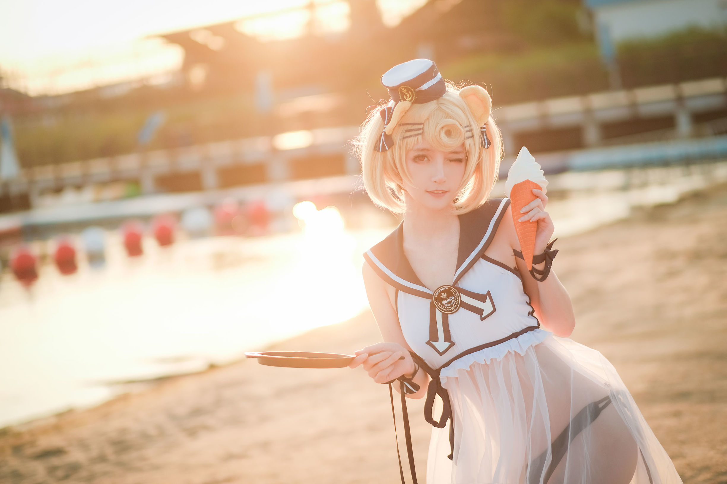 Cosplay 사진] 귀여운 애완동물 블로거 유이 금붕어 - 구미 수영복
