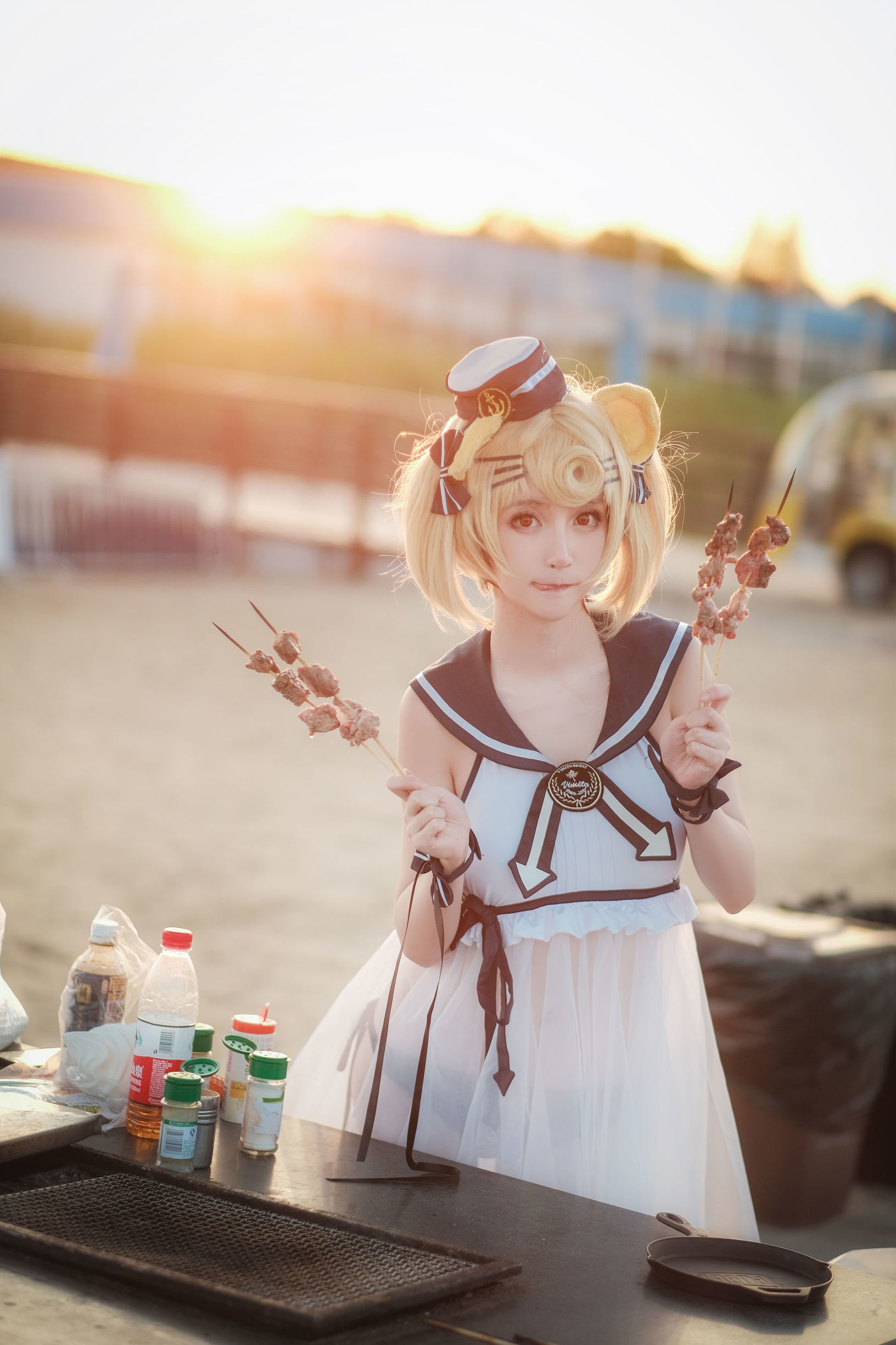 Cosplay Photos] Cute Pet Blogger yui Goldfish - Gumi Swimsuit