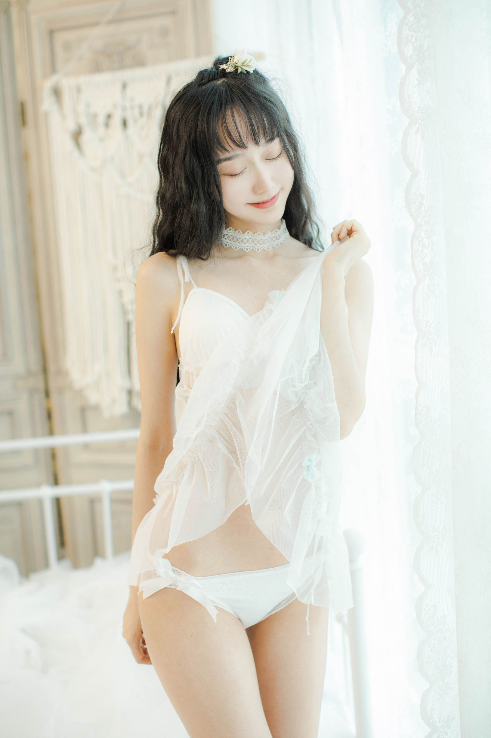 Cosplay Photos] Moe Style Miss Sister Mu Mian Mian OwO - Lingerie Private