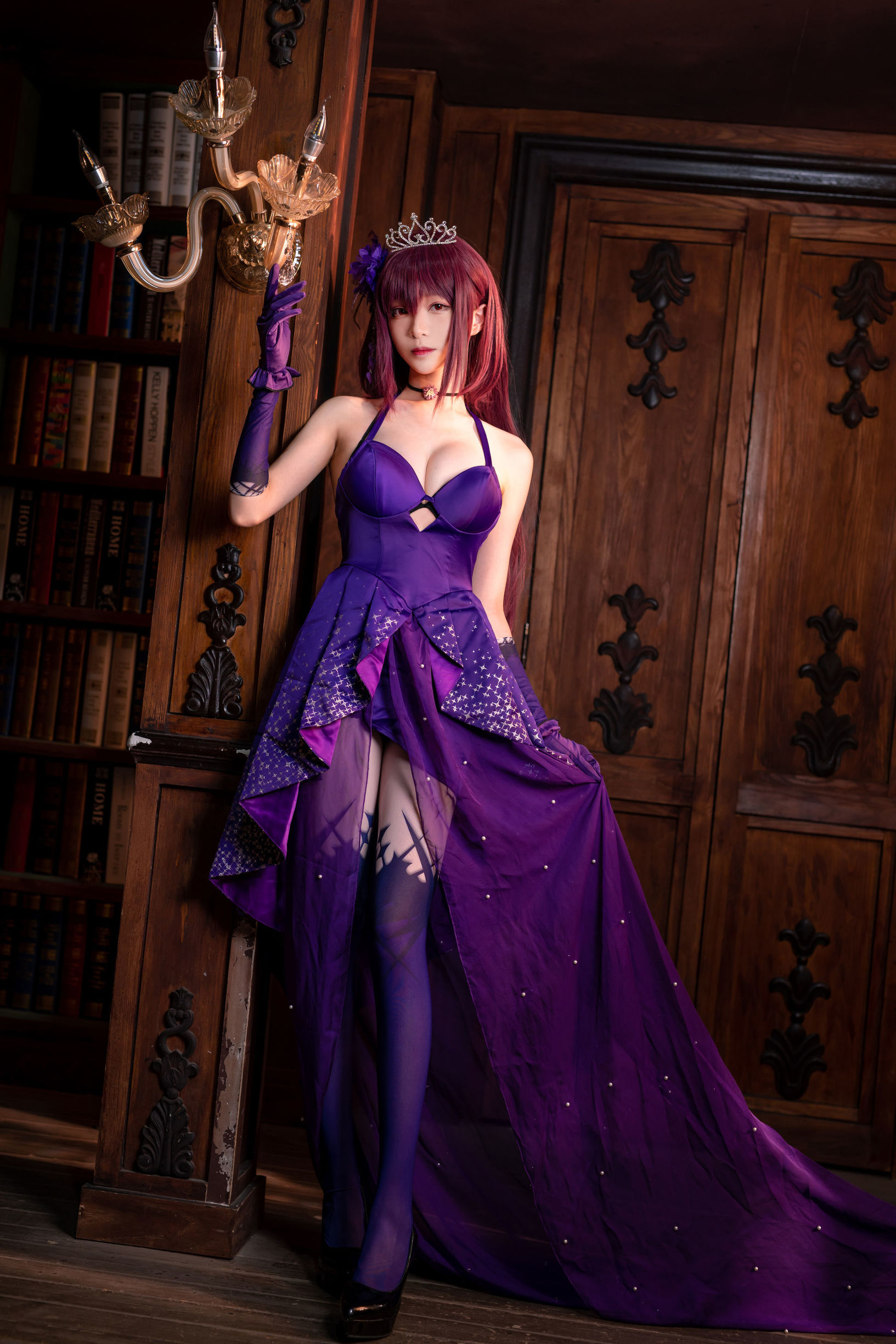 Cosplay寫真] 長腿COSER青青子Js - 斯卡哈2