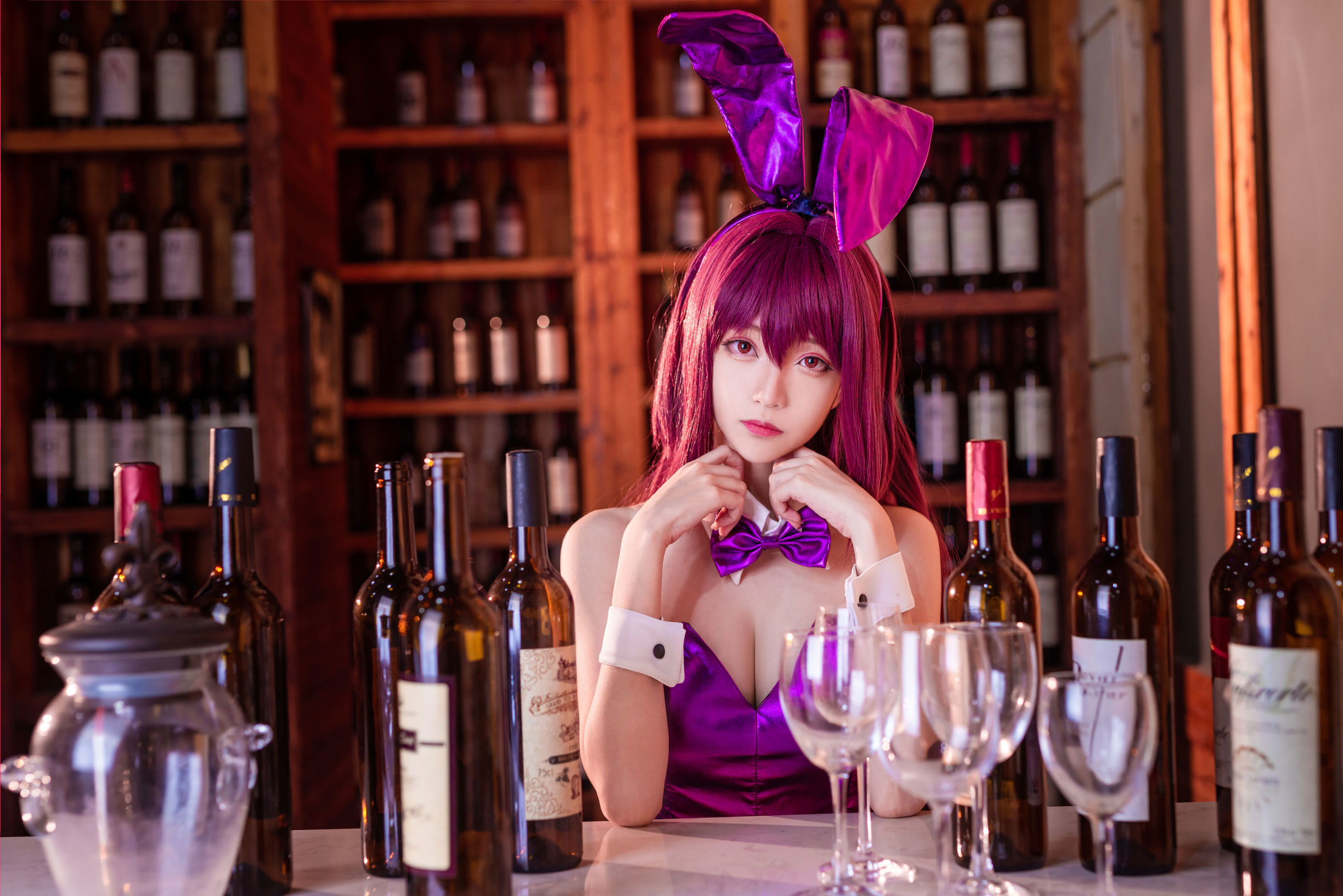 Cosplay Ảnh] Chân Dài Coser Thanh Thanh Tử Js - Scáthach 2