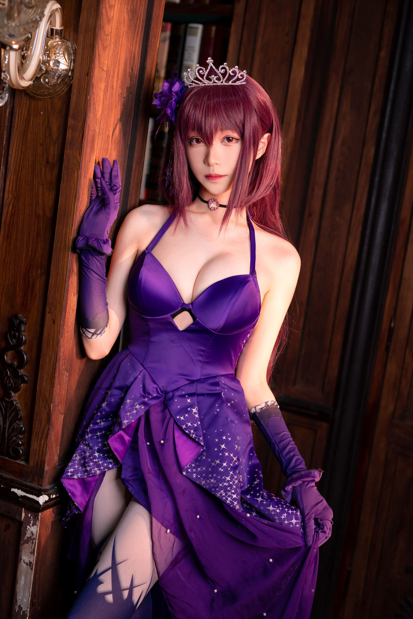 Cosplay寫真] 長腿COSER青青子Js - 斯卡哈2
