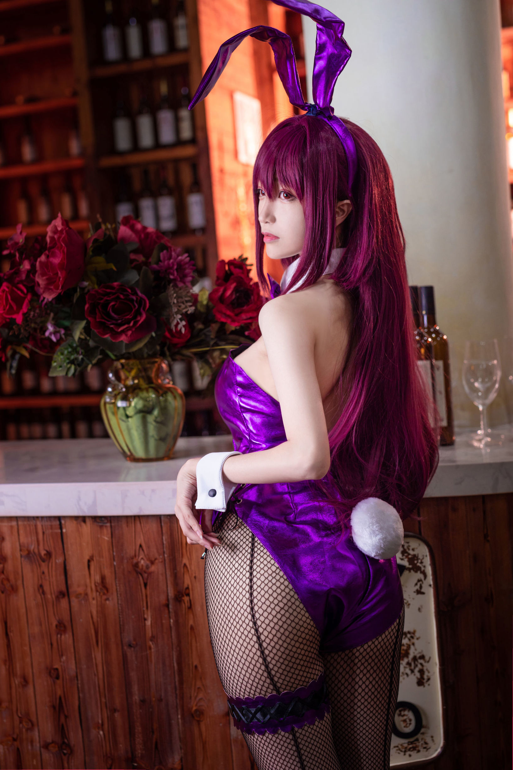 Cosplay Ảnh] Chân Dài Coser Thanh Thanh Tử Js - Scáthach 2