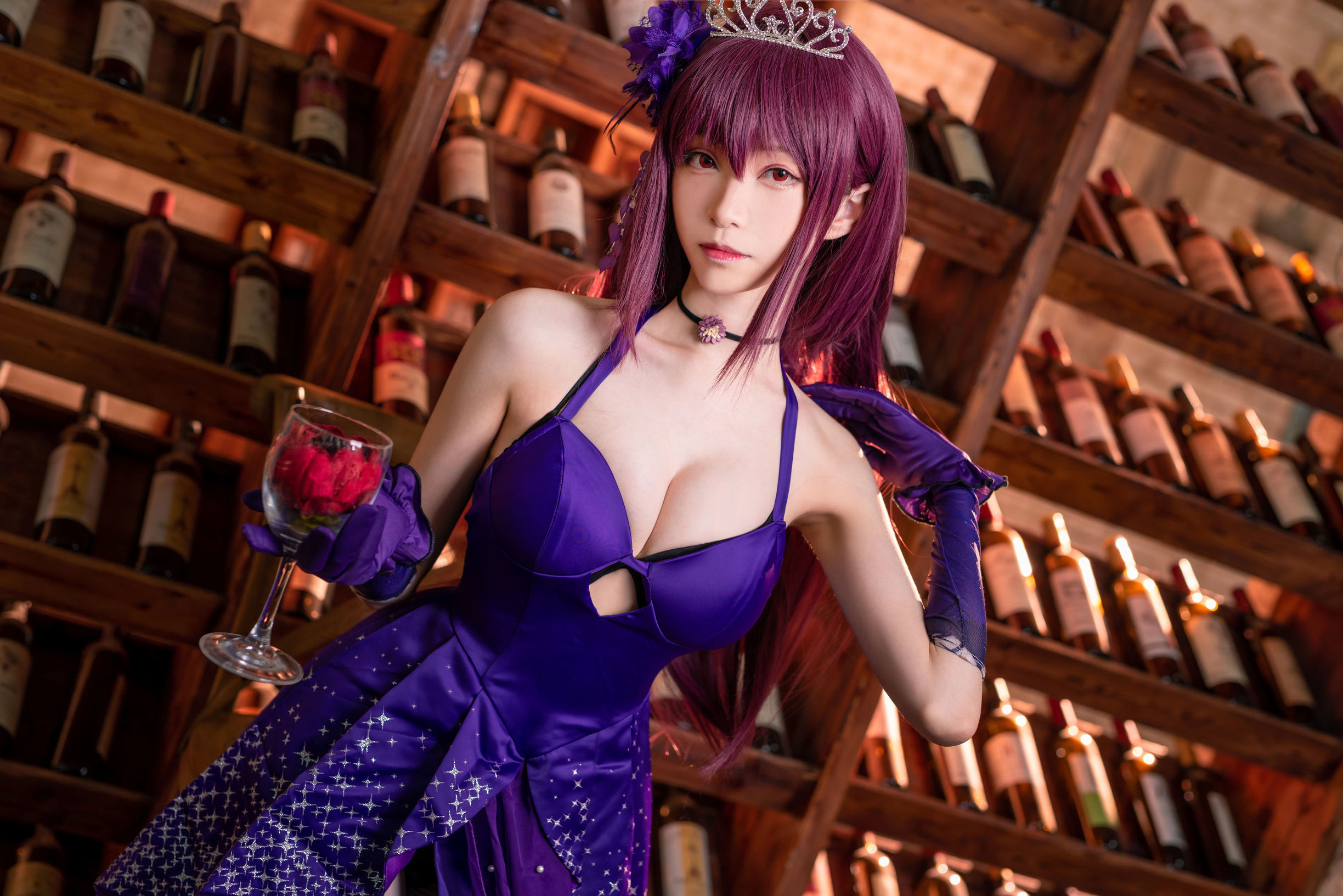 Cosplay寫真] 長腿COSER青青子Js - 斯卡哈2