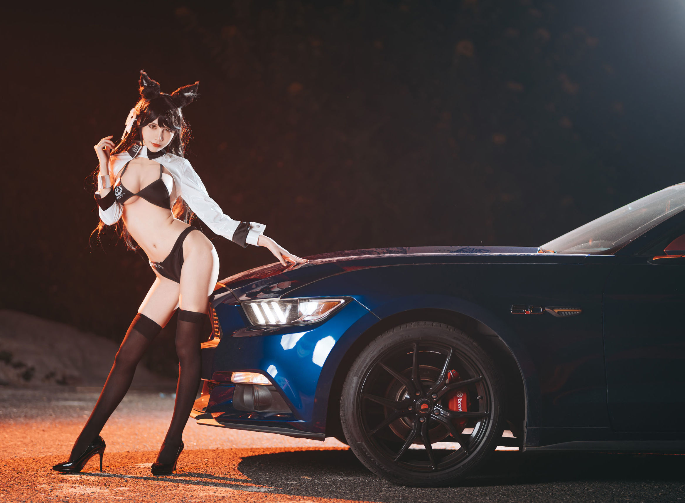 Cosplay Photos] Anime Blogger Yi Zhi Ran Na - Ai Dang Racing