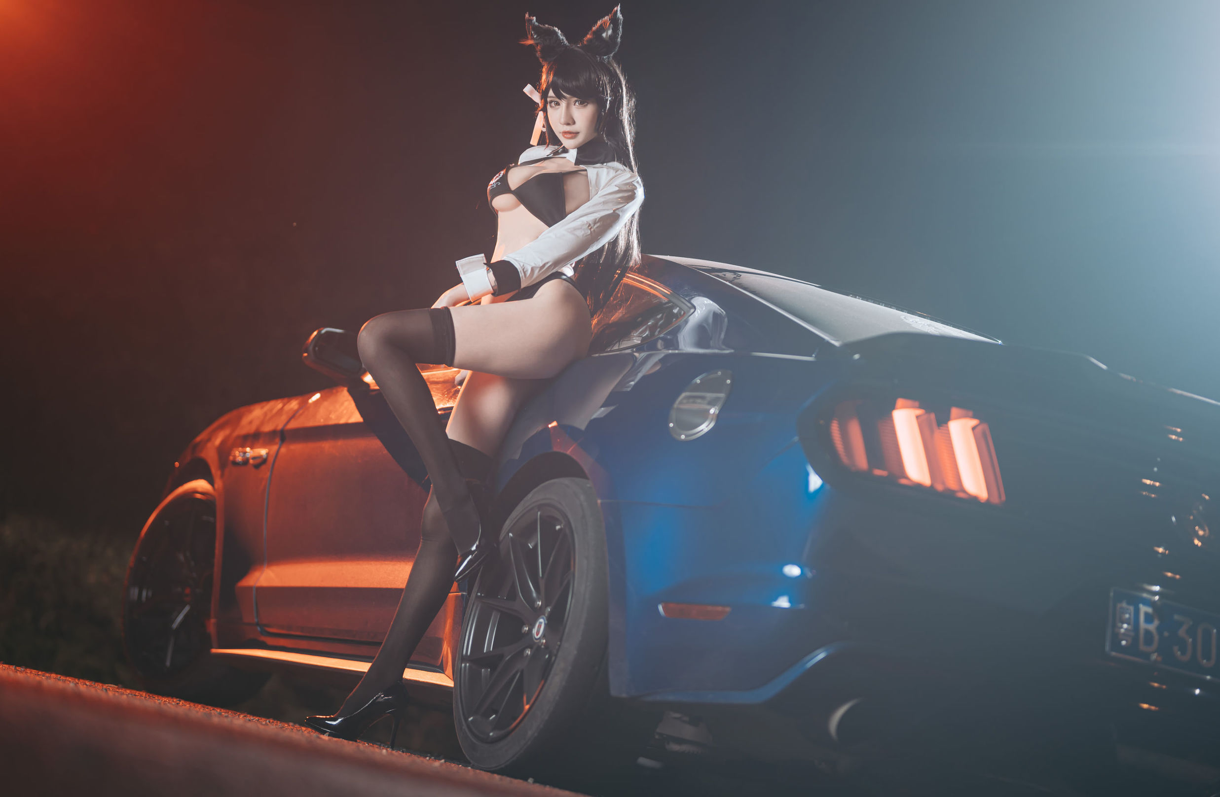 Cosplay Photos] Anime Blogger Yi Zhi Ran Na - Ai Dang Racing
