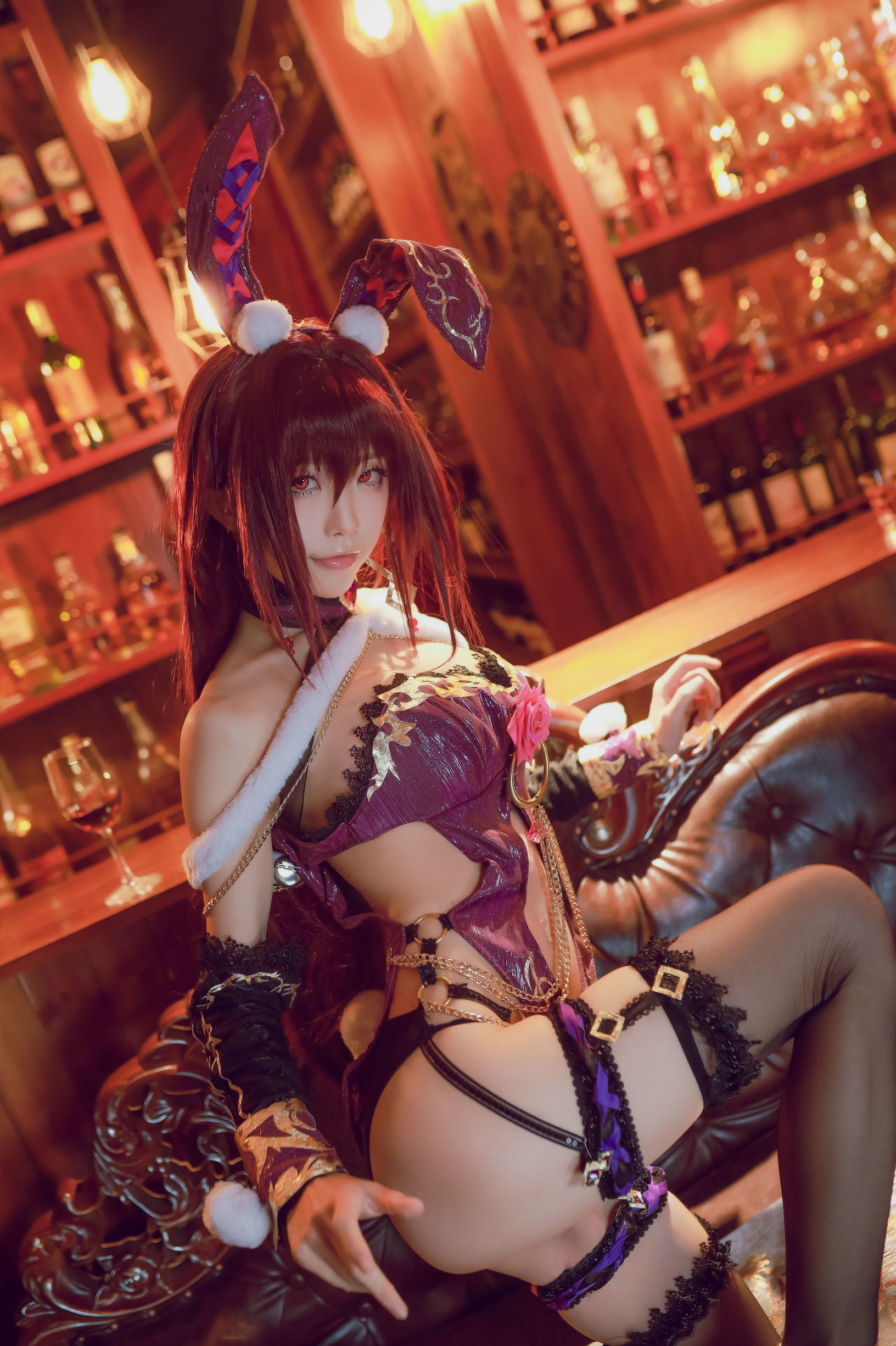 コスプレ写真] アニメブロガー スイミャオアクア - スカサハ
