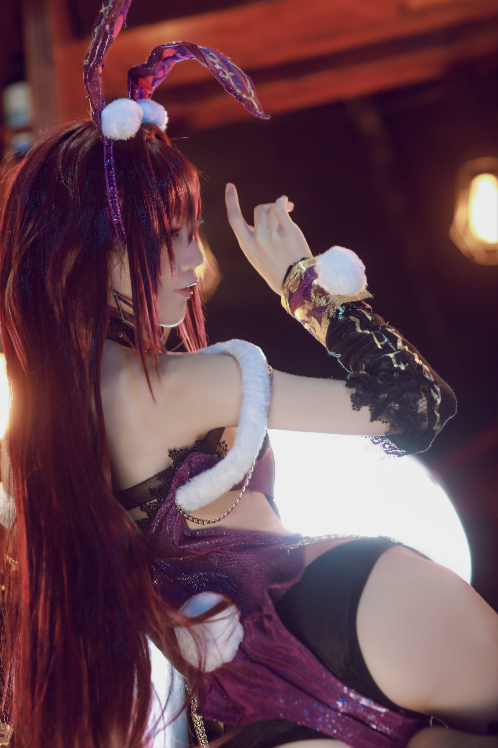 コスプレ写真] アニメブロガー スイミャオアクア - スカサハ