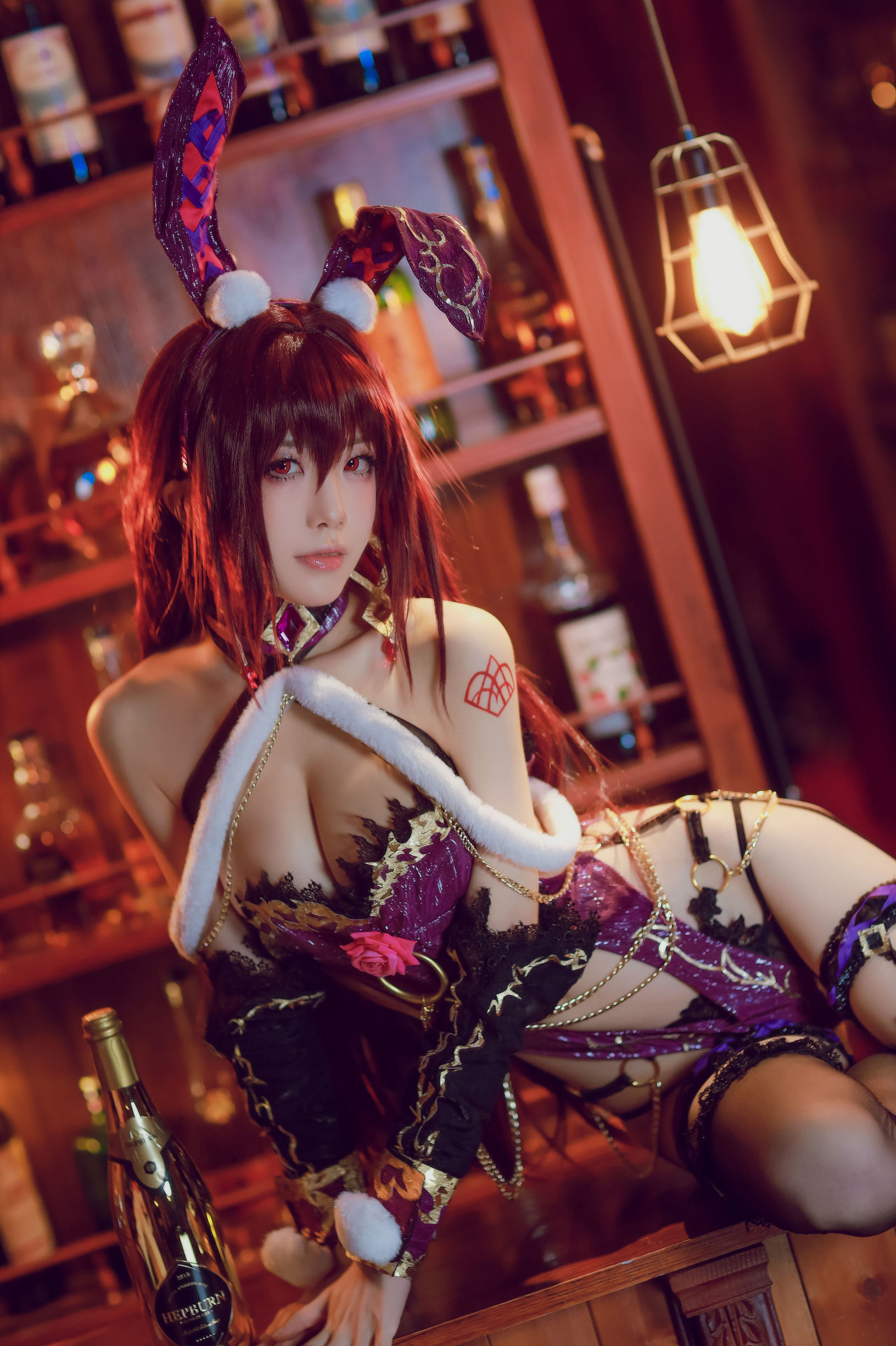 コスプレ写真] アニメブロガー スイミャオアクア - スカサハ