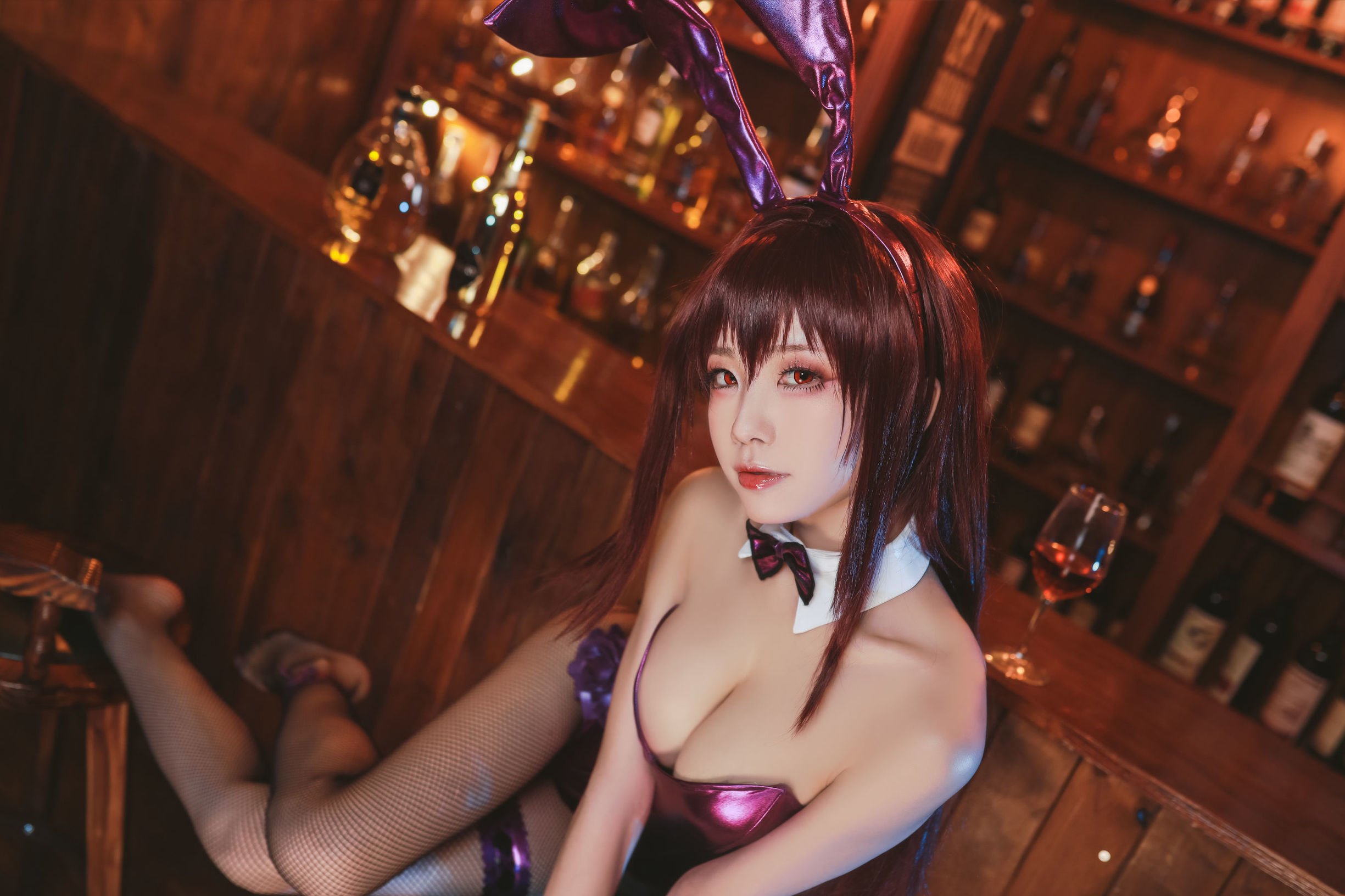 코스플레이 사진] 애니 블로거 수이 미아오 아쿠아 - 스카하