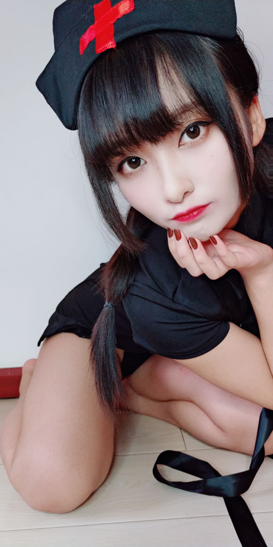 コスプレ写真] アニメブロガー 洛璃 belle SAMA - バレンタインデーの小ナース