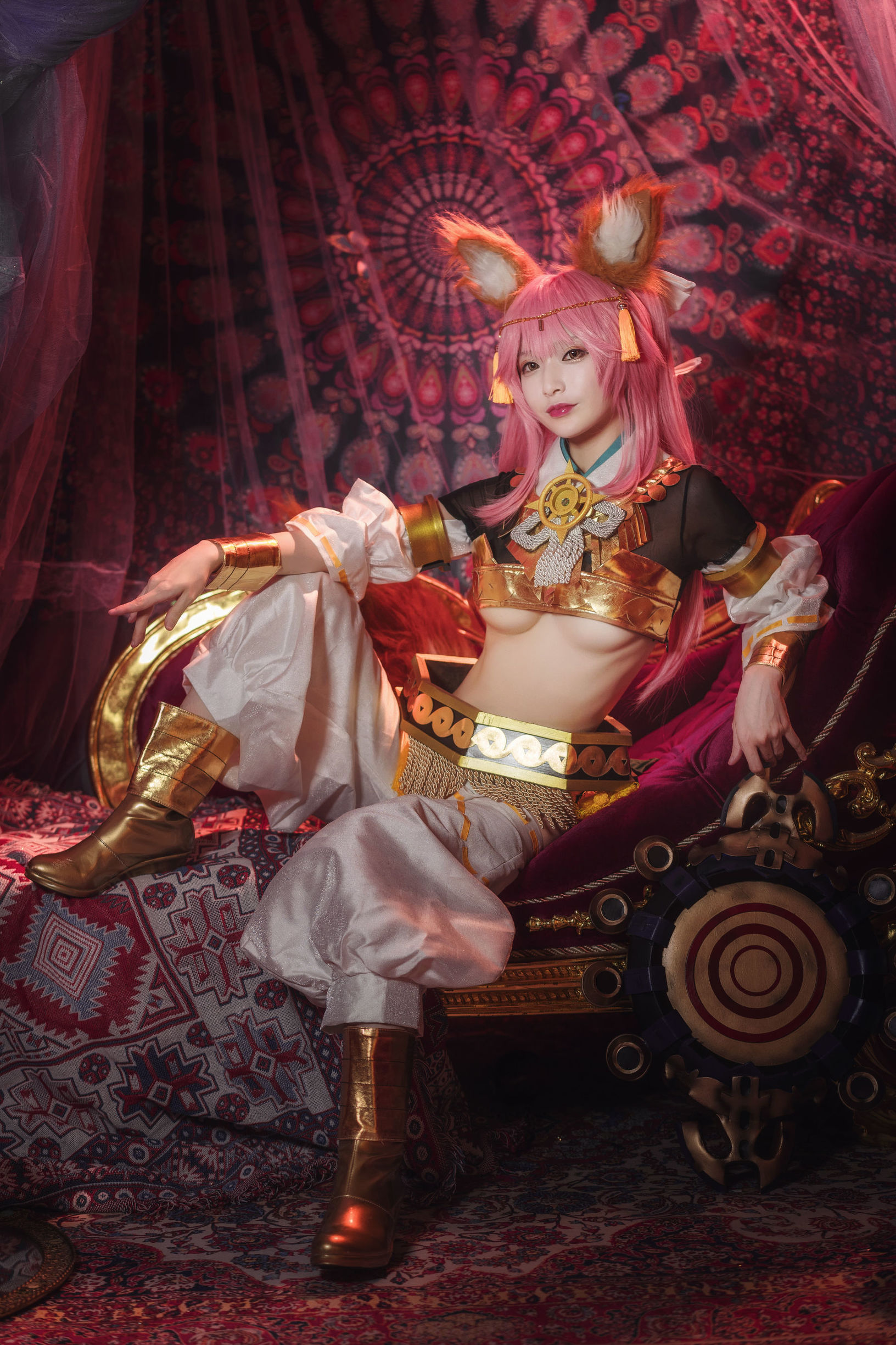 コスプレ写真] アニメブロガー 鉄板焼き鬼舞w - 玉藻前 神話