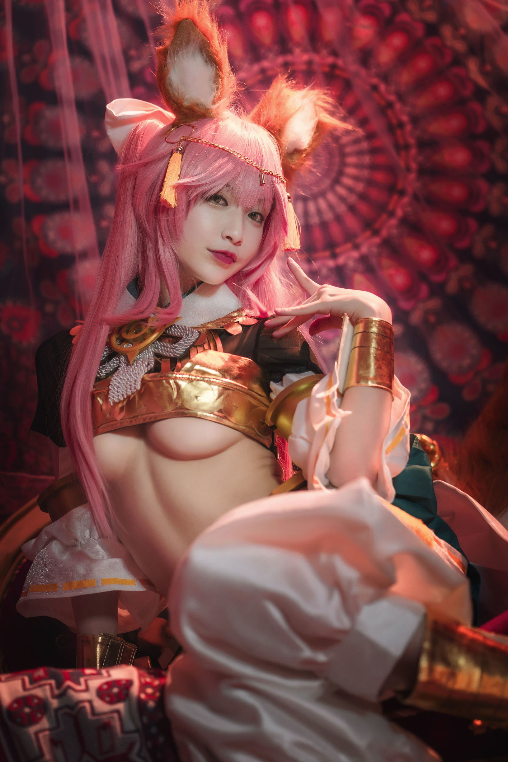 コスプレ写真] アニメブロガー 鉄板焼き鬼舞w - 玉藻前 神話